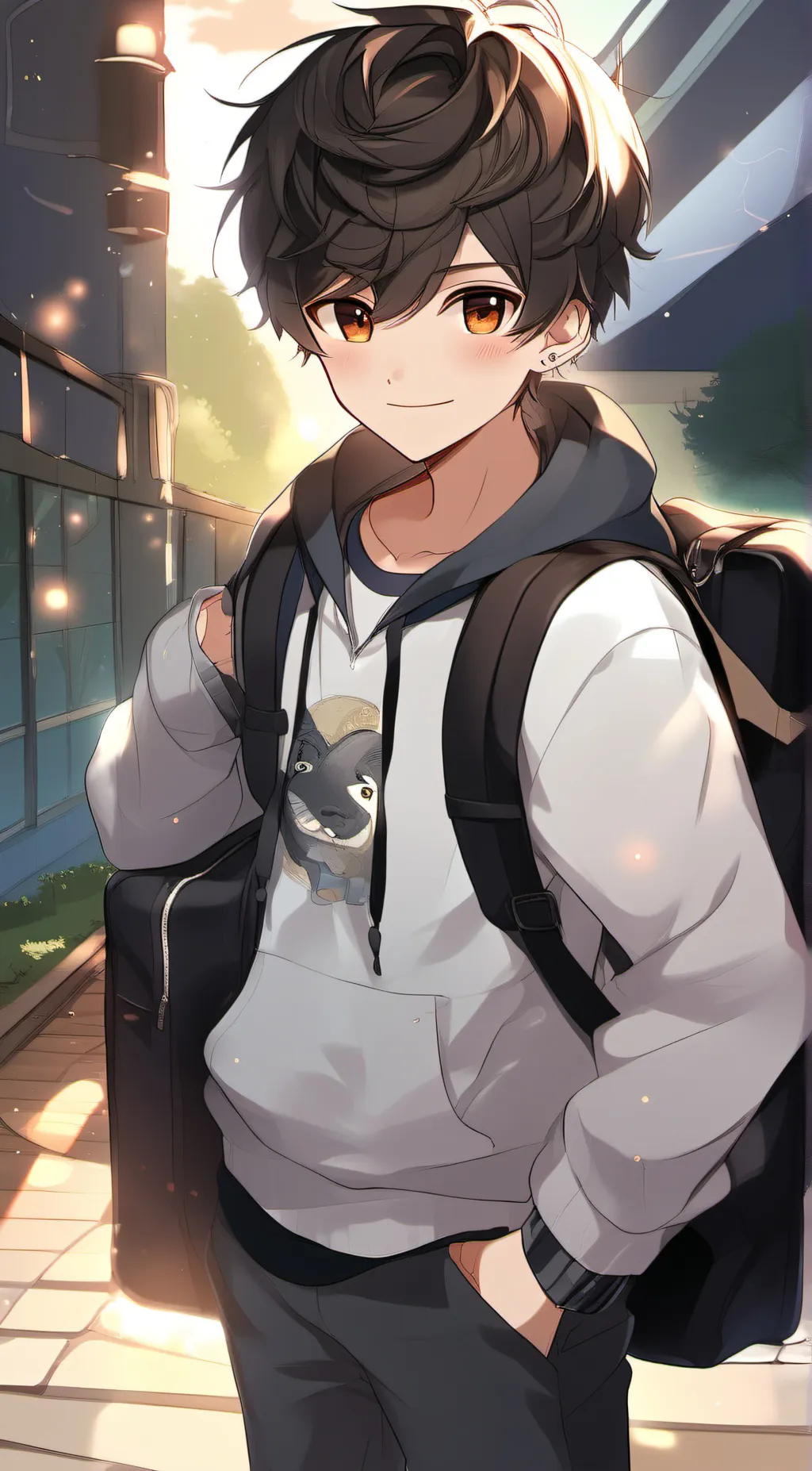 ai character: Iam background