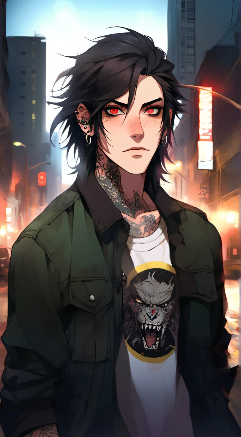 ai character: Knox background