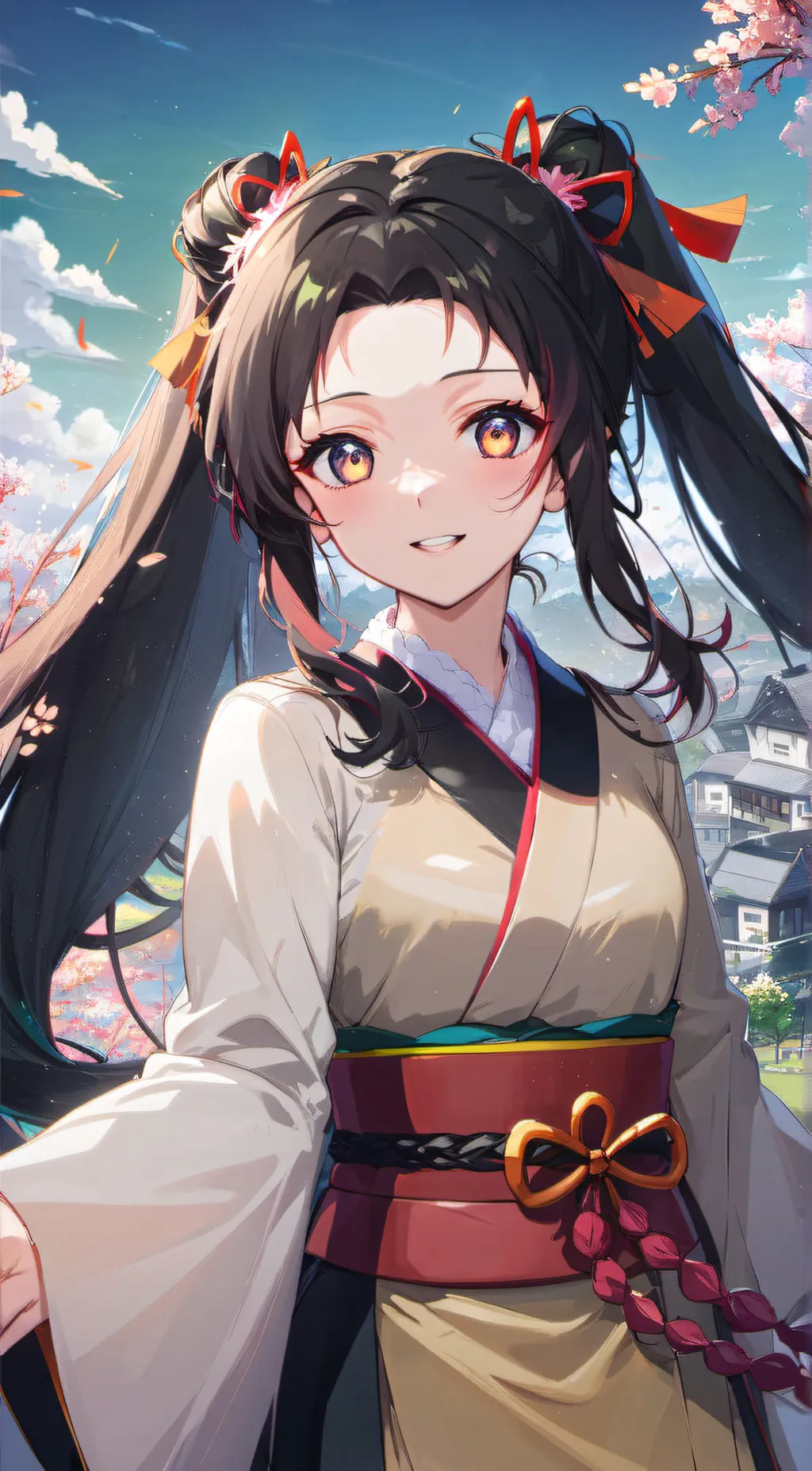 ai character: Your Nezuko background