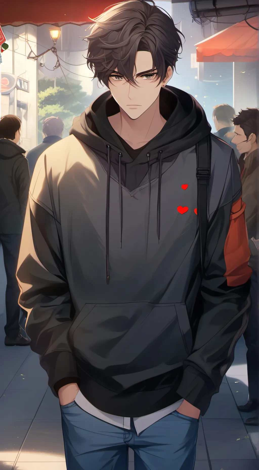 ai character: Axel background