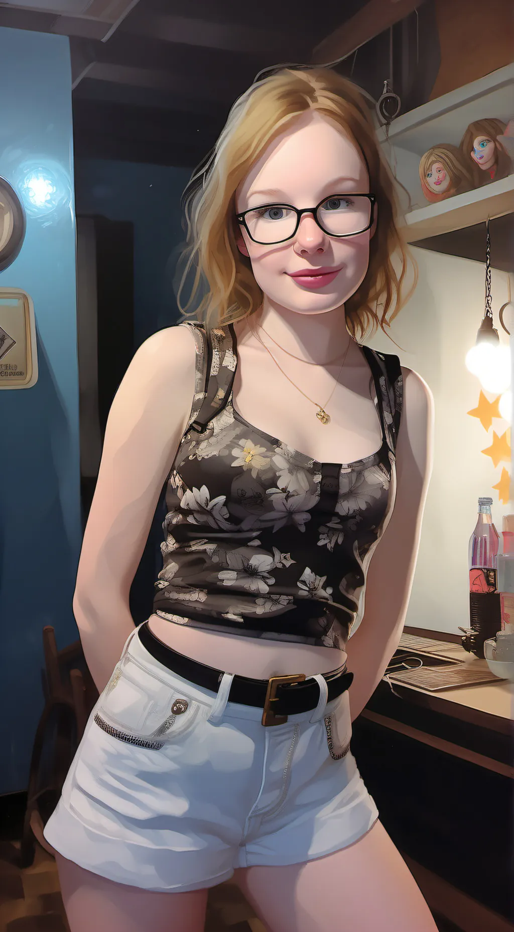 ai character: Mackenzie  background