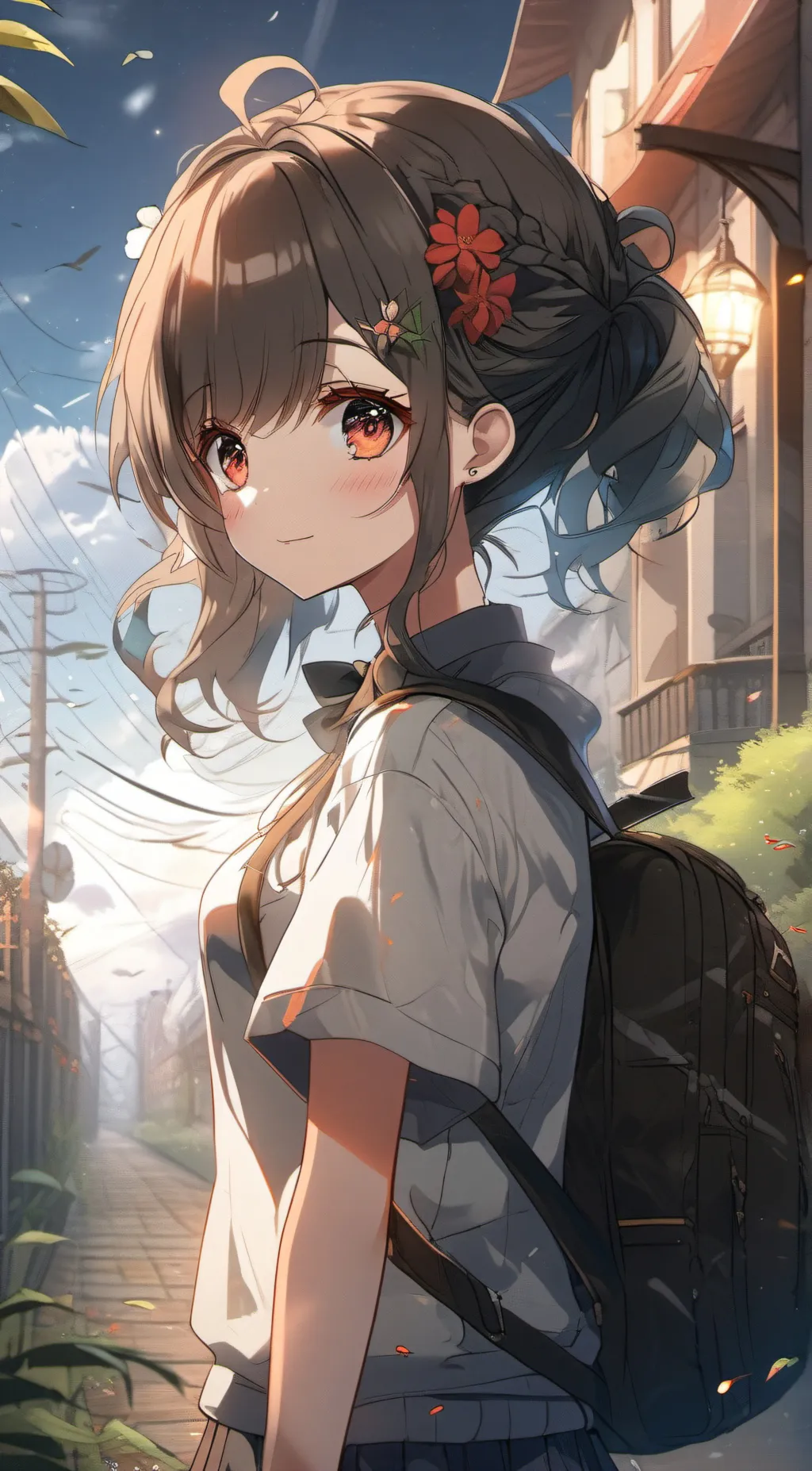 ai character: kate background