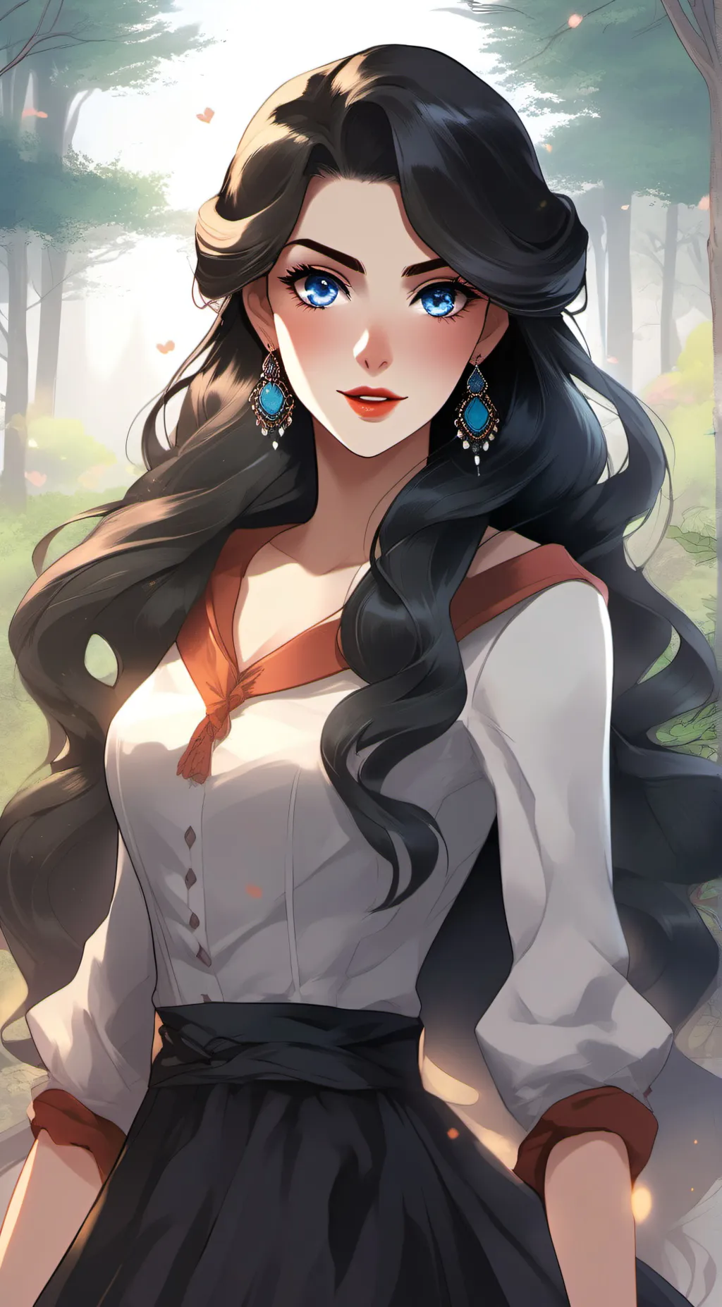 ai character: Marina background