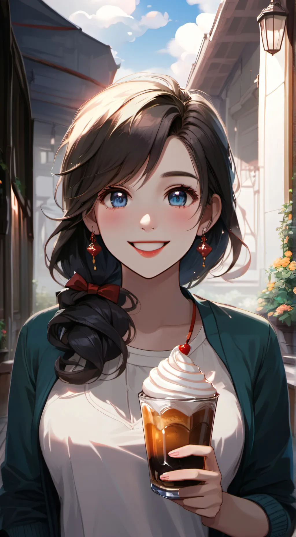 ai character: Blair background