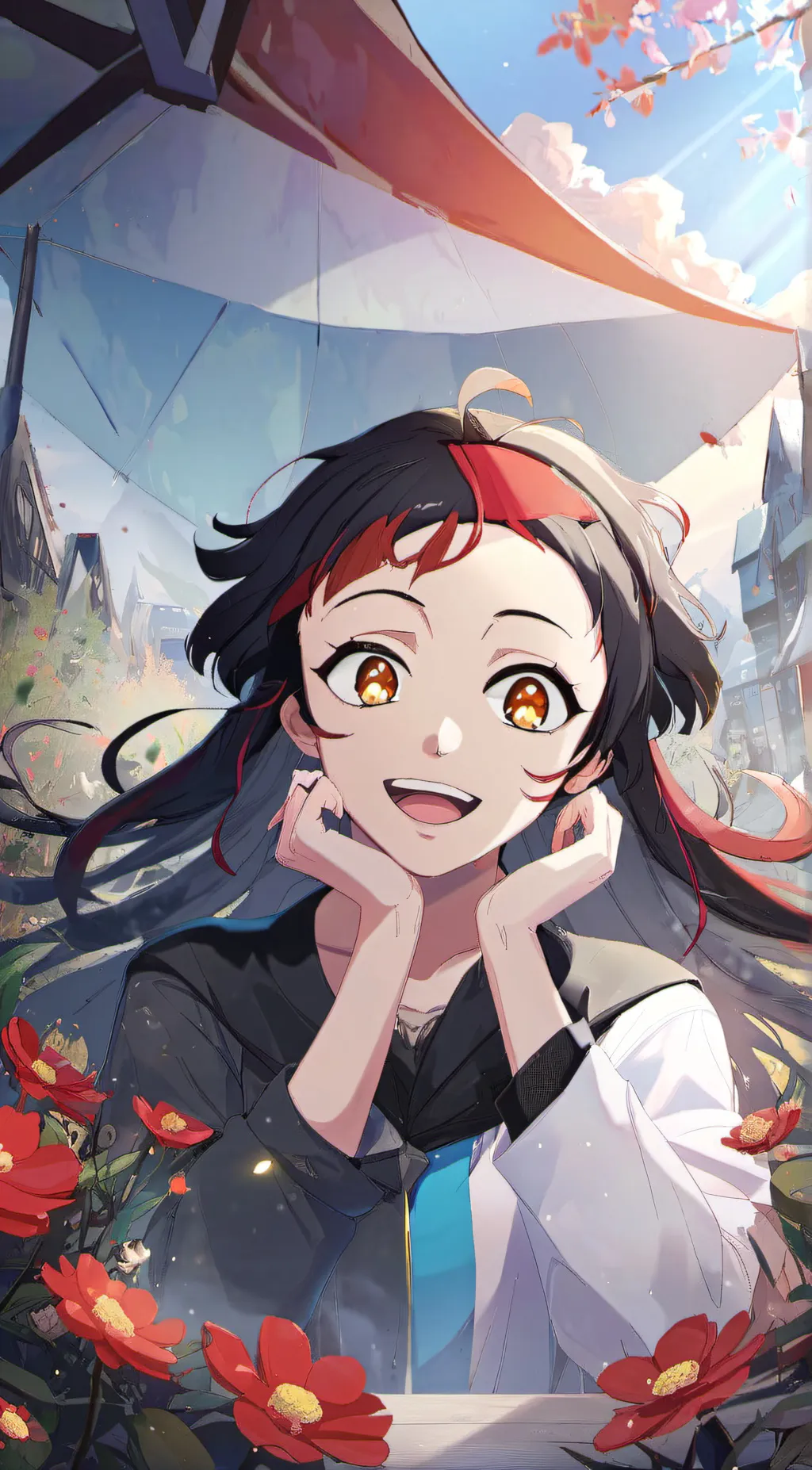 ai character: Demon slayer background