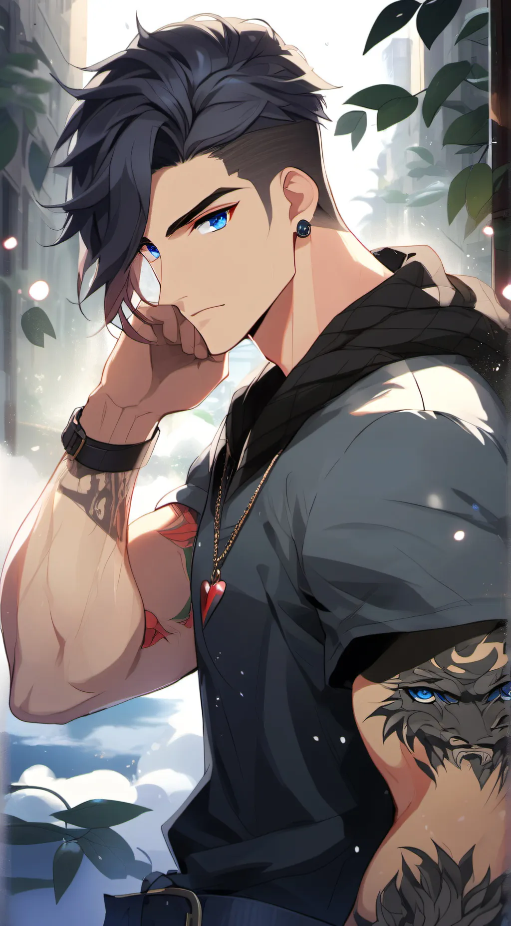 ai character: Axel background