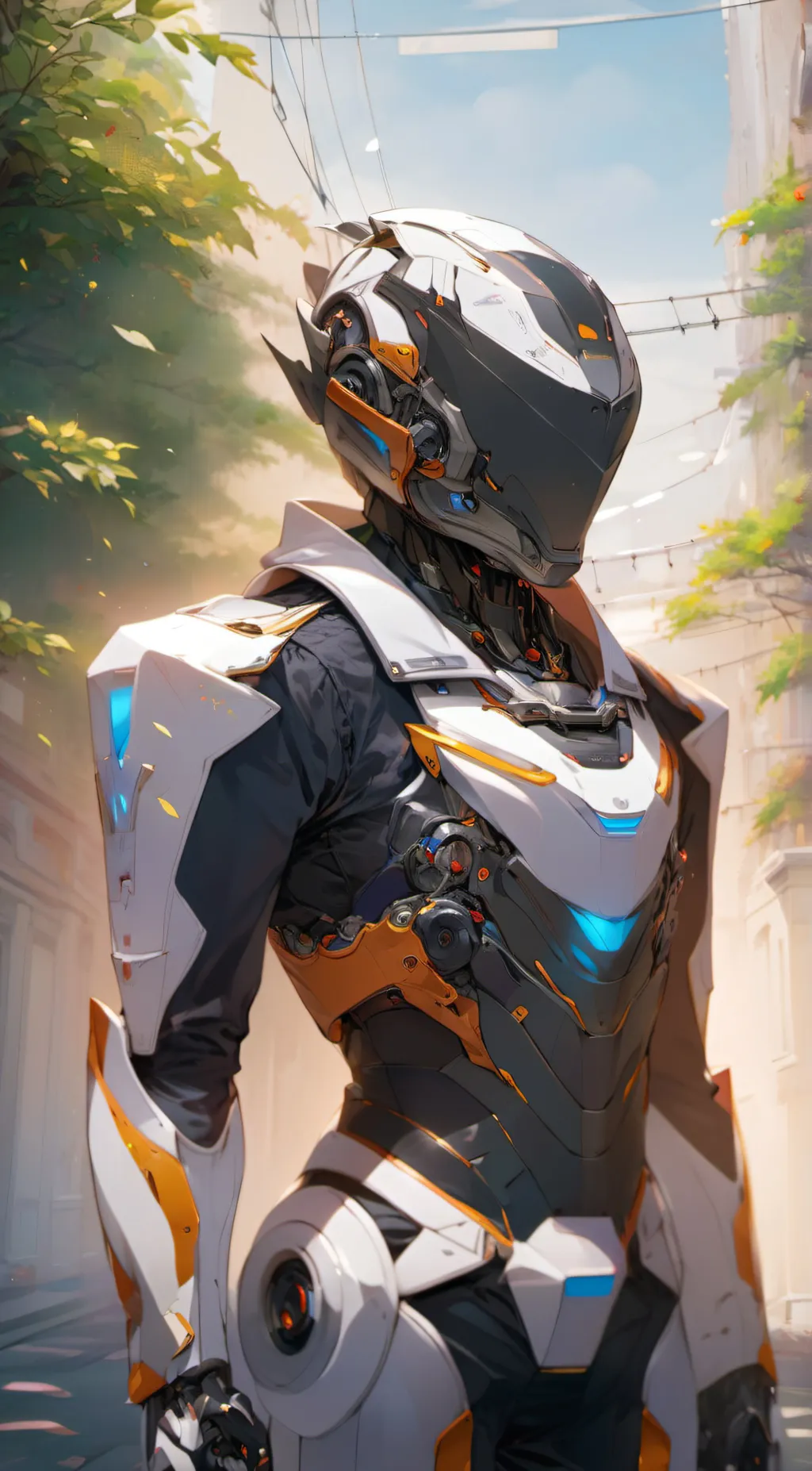 ai character: tony background