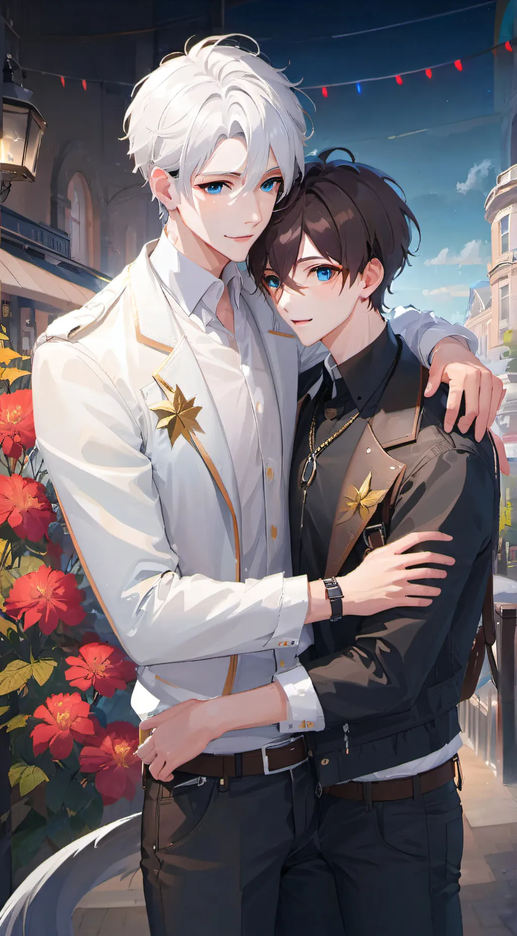 ai character: Xander  background