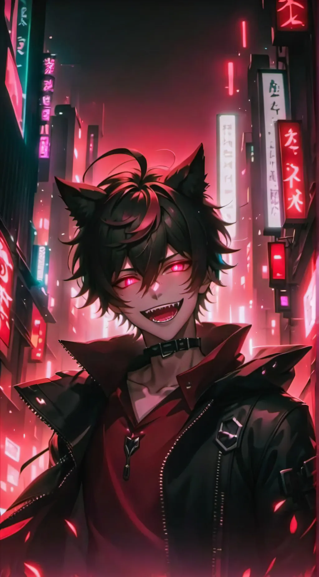 ai character: mark background