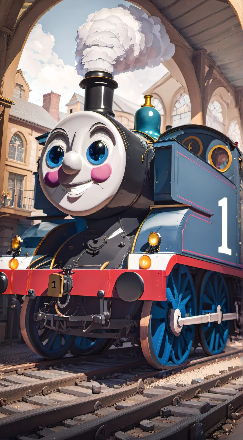 Talkie AI - Chat with Thomas the blue e2