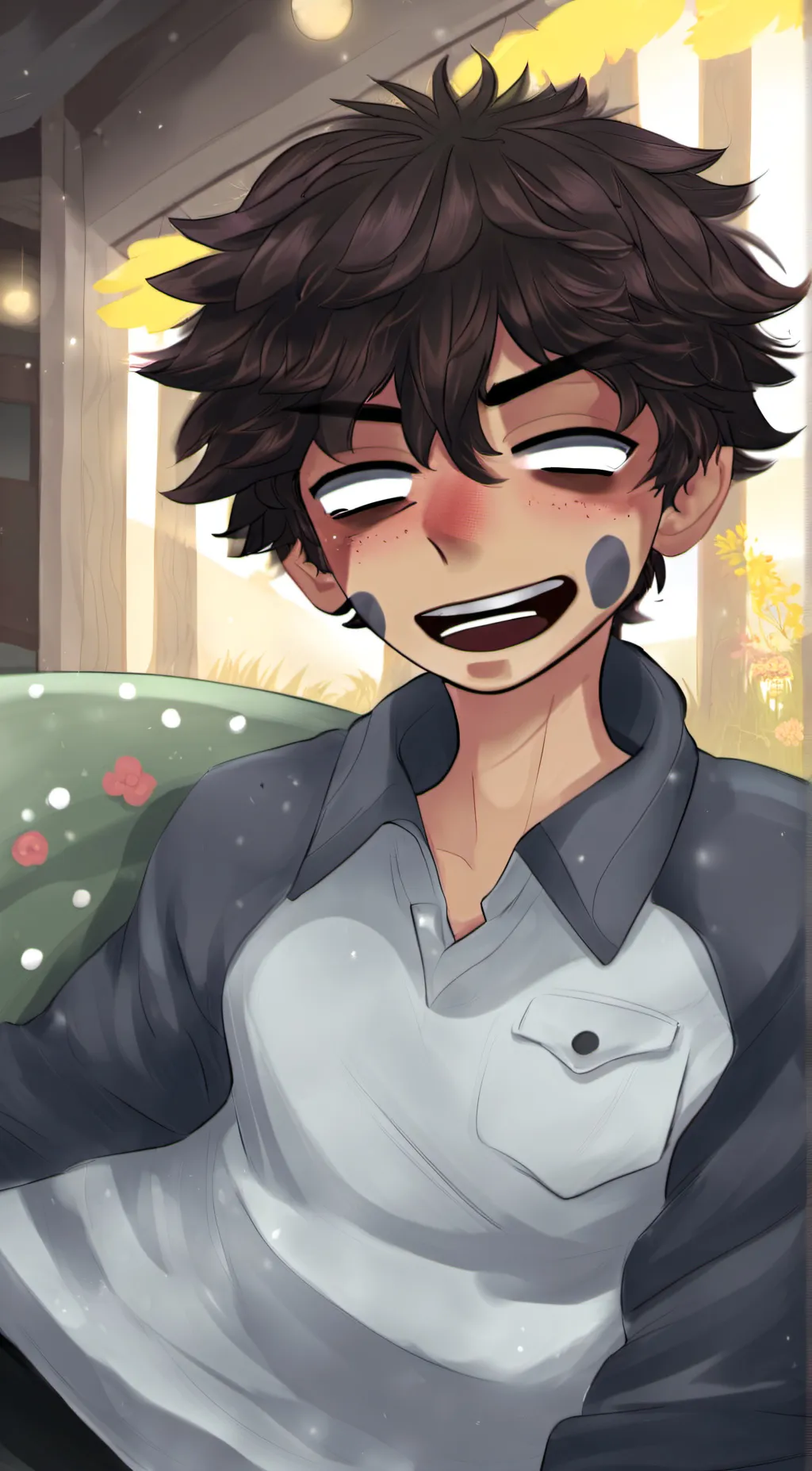 ai character: sam background