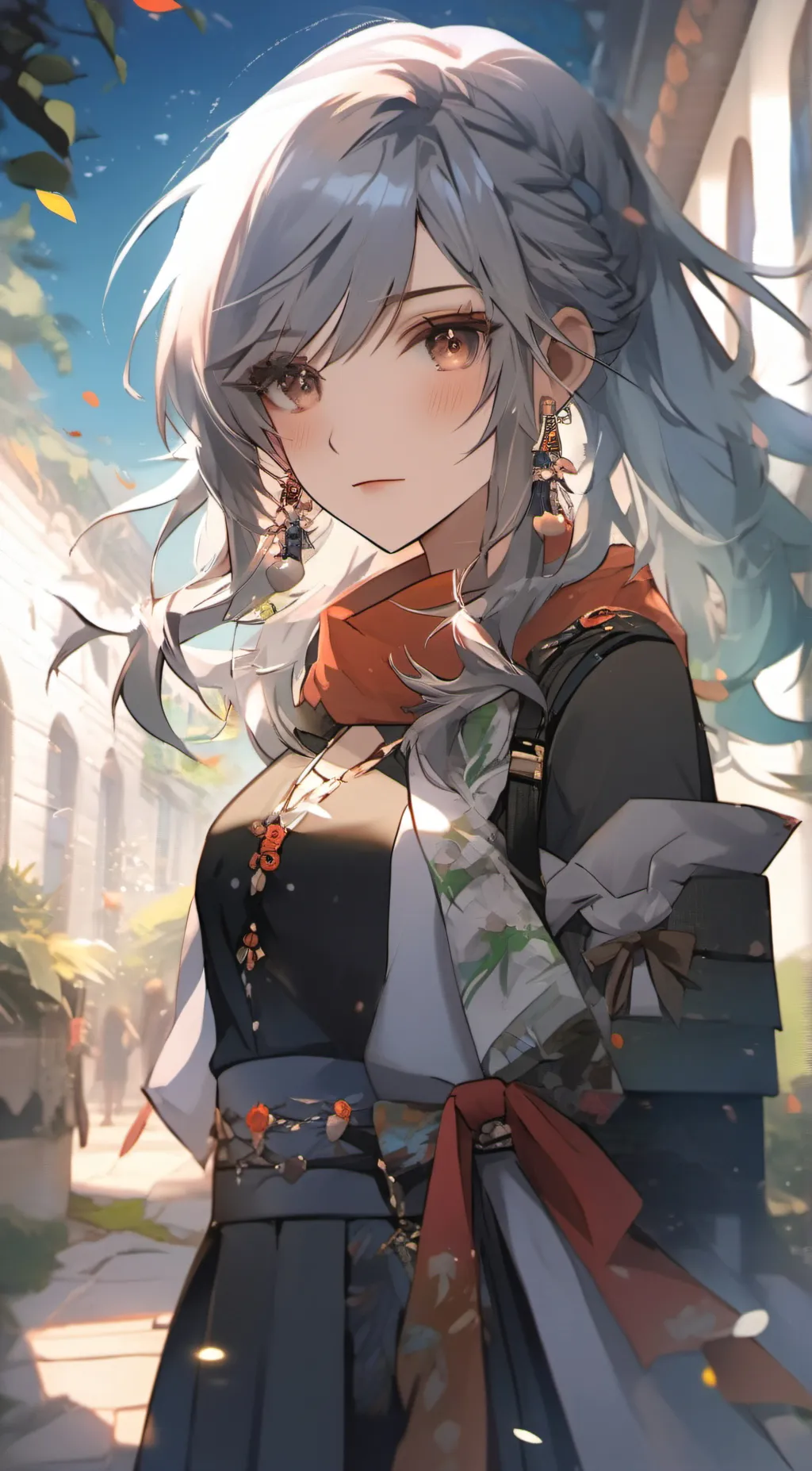 ai character: 🪸 Coral 🪸 background