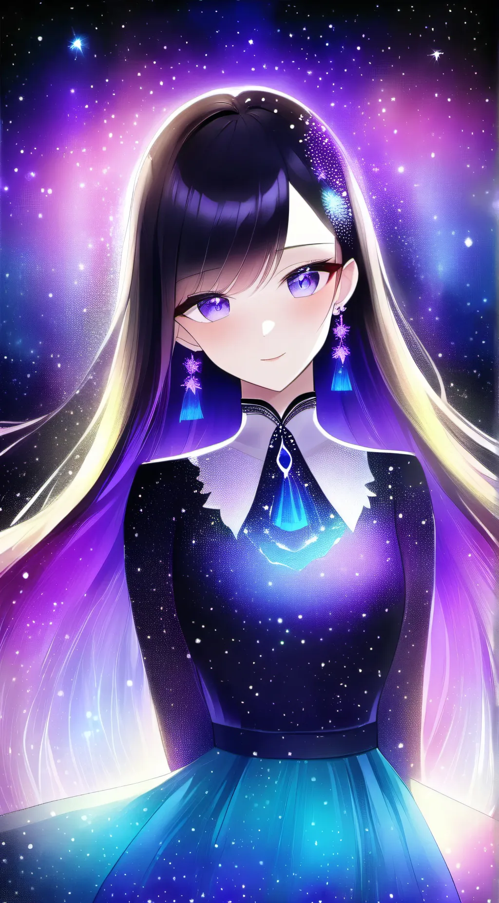 ai character: Evelyne  background