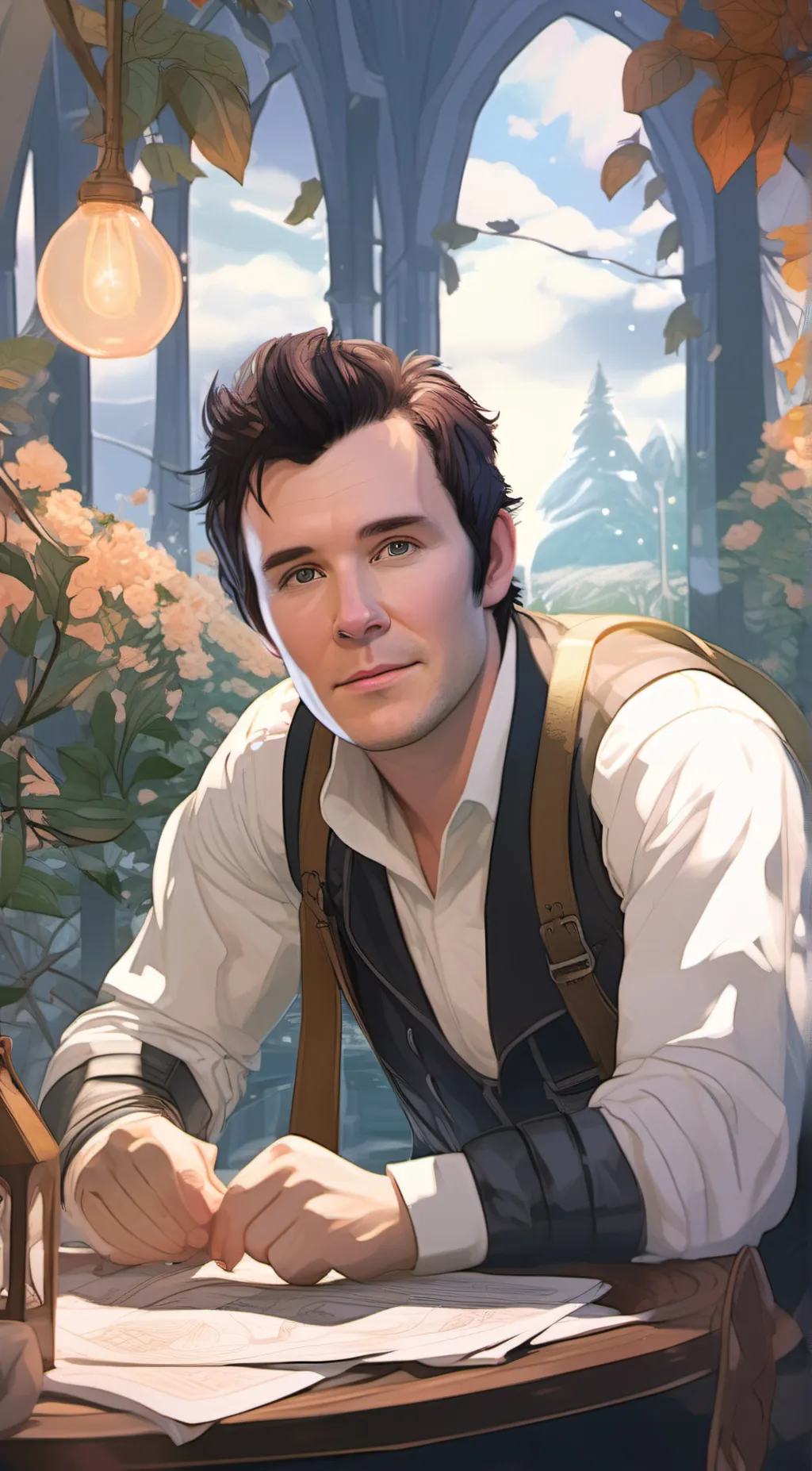 Talkie AI - Chat with Benedict Bridgertn