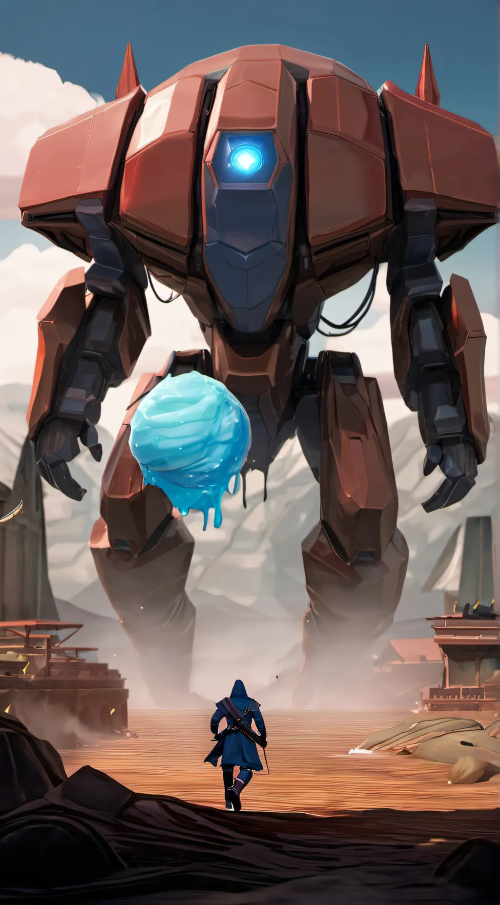 ai character: mo background