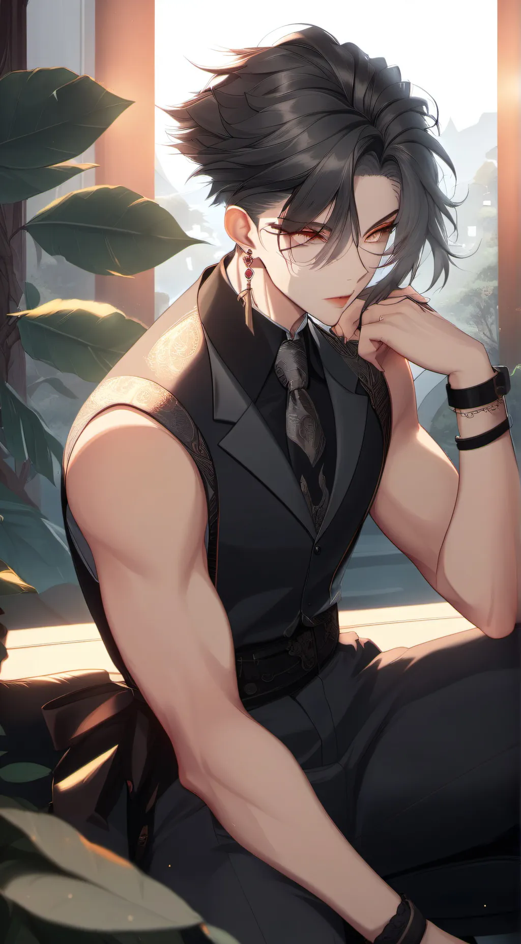 ai character: Xi background