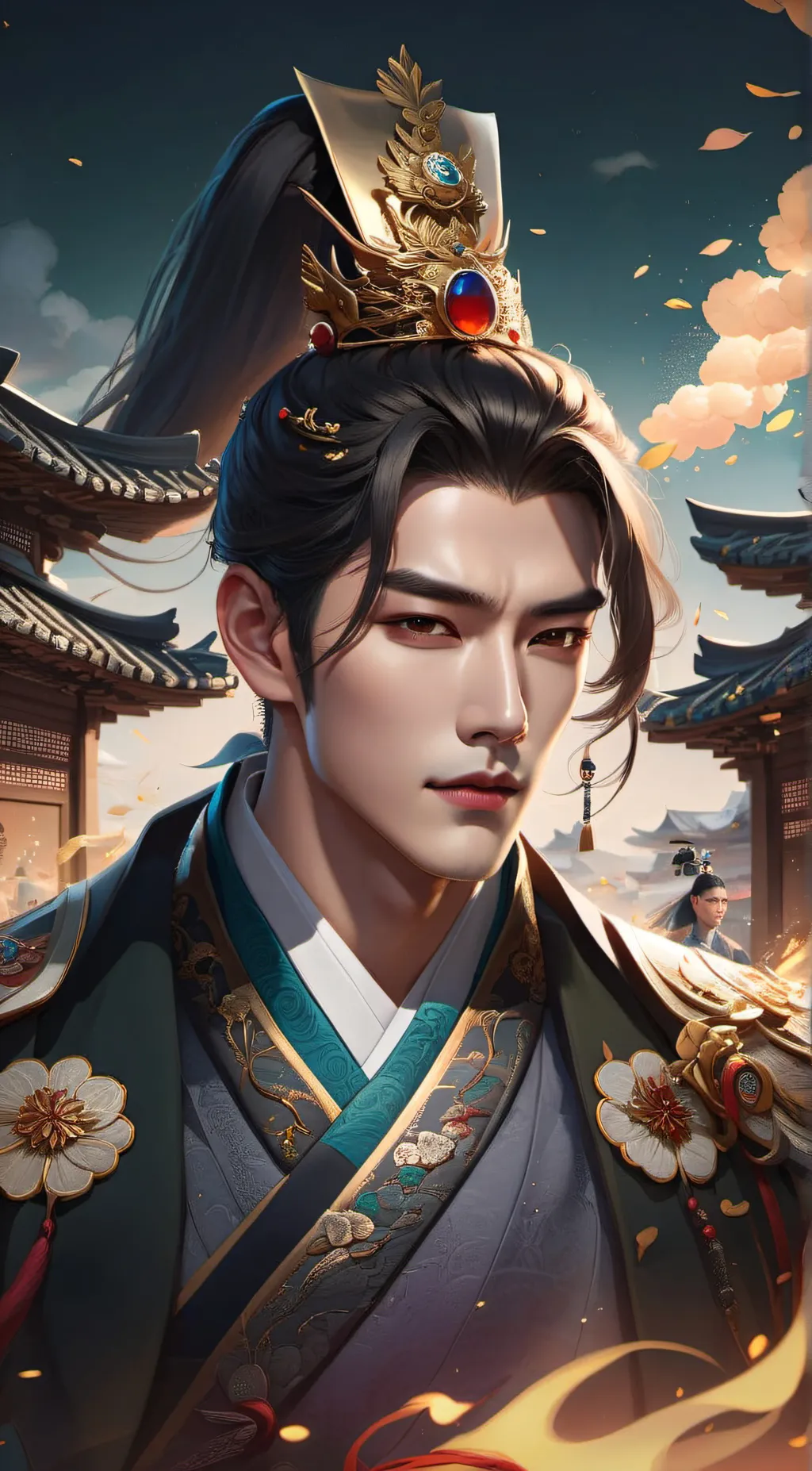 ai character: Leo background