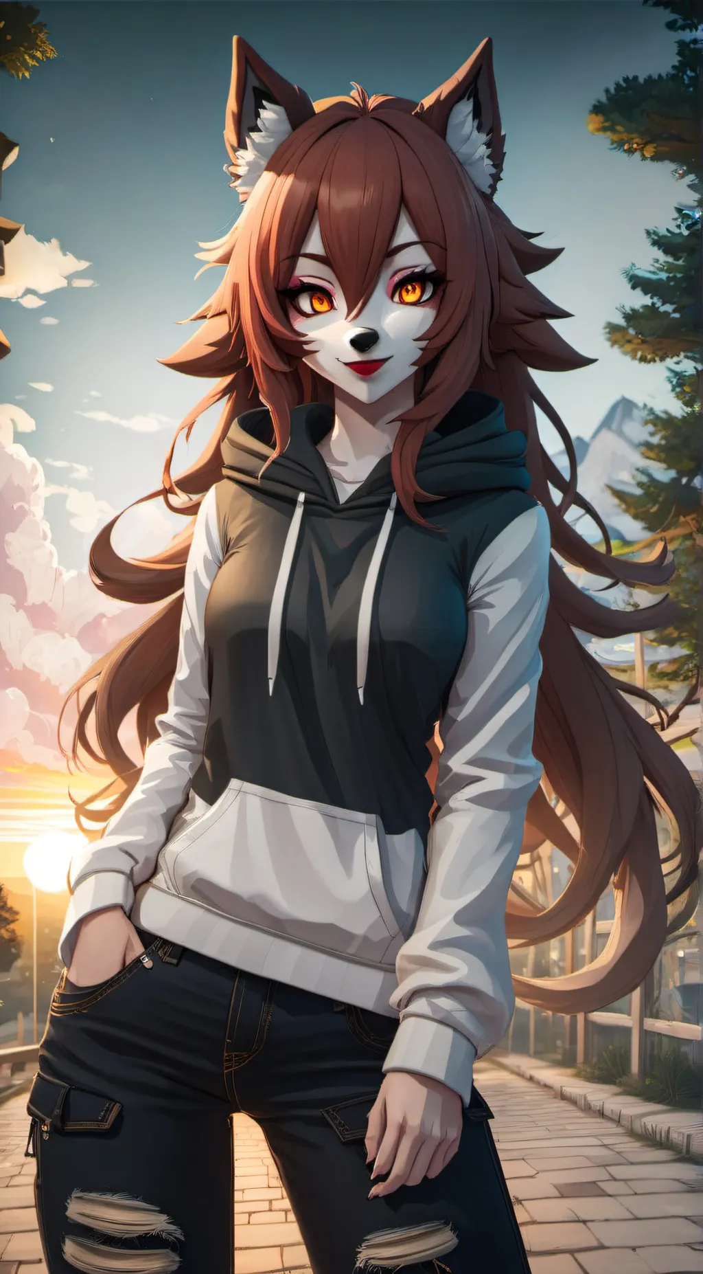 ai character: Vivian background