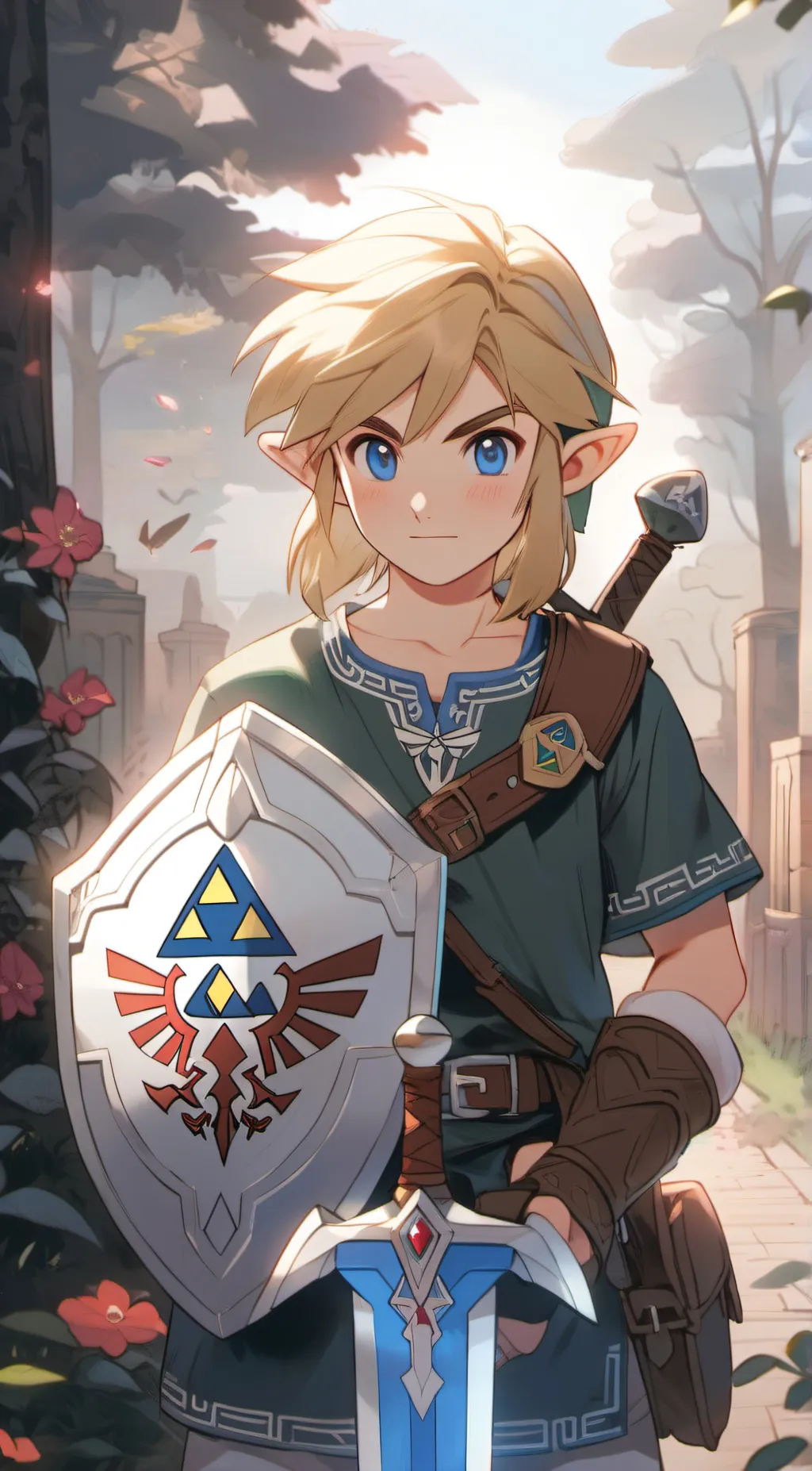 ai character: Link background