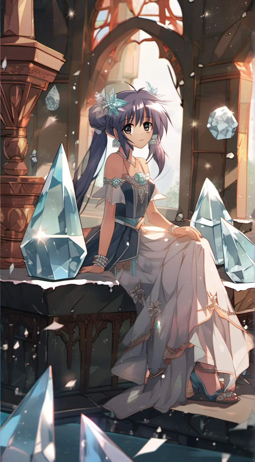 ai character: lapis background