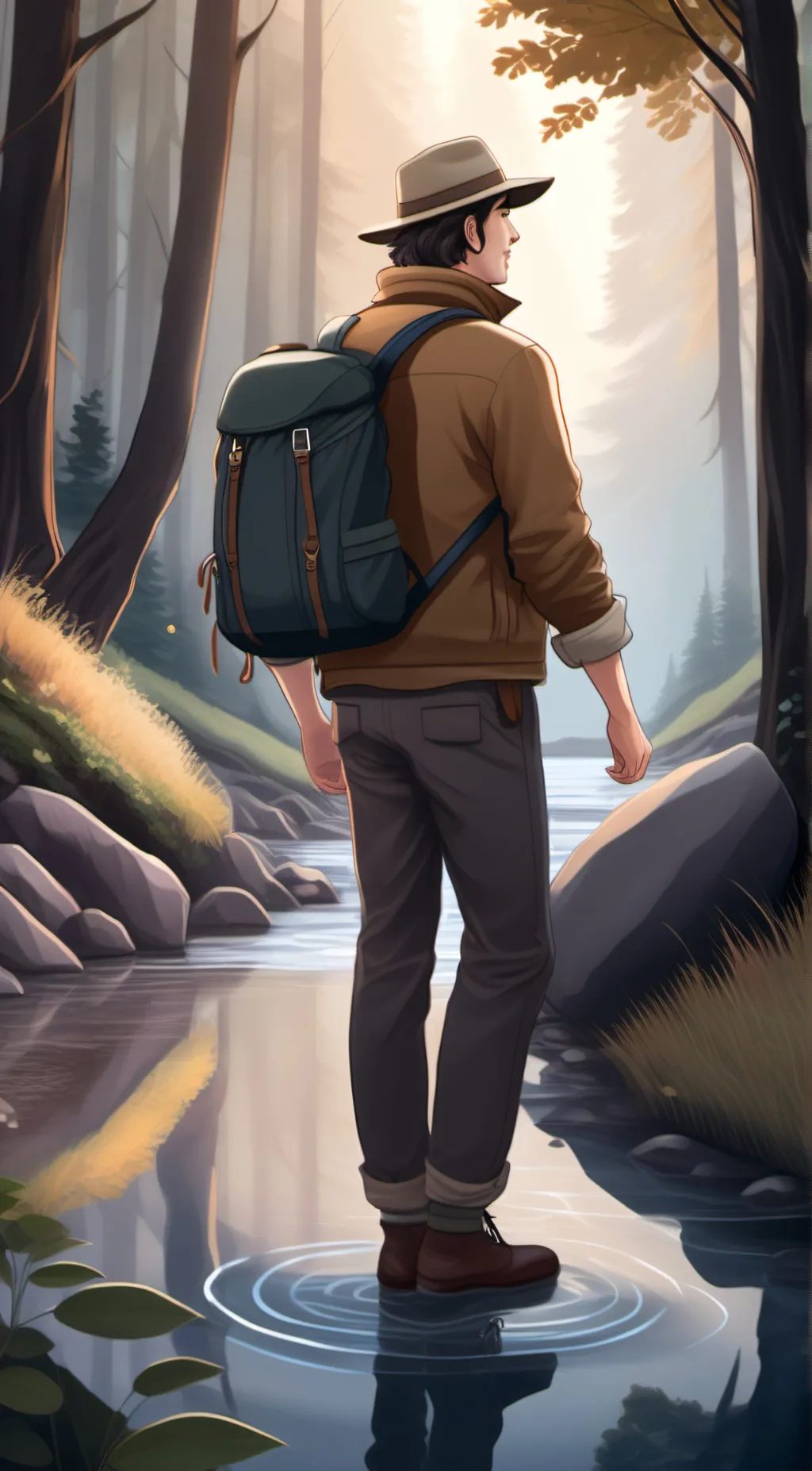 ai character: Nathan background