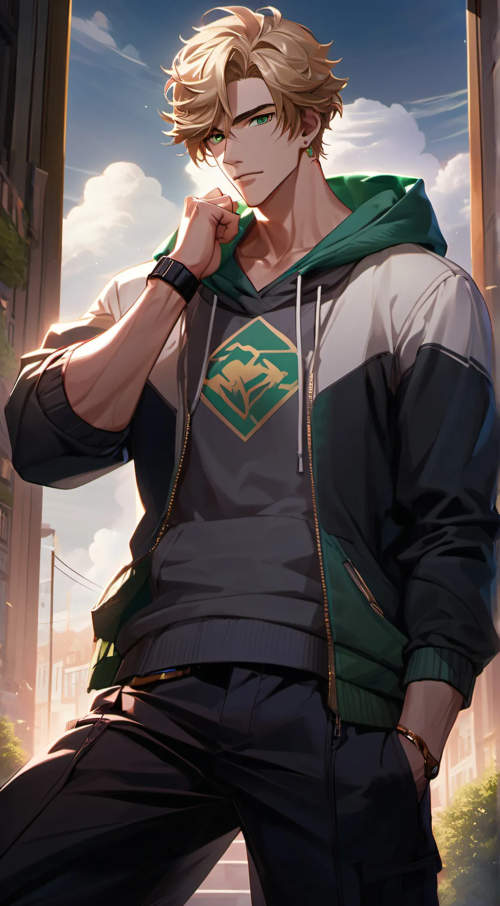 ai character: Ash background