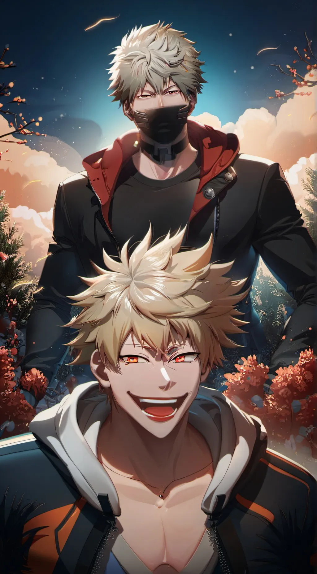 ai character: Bakugo background