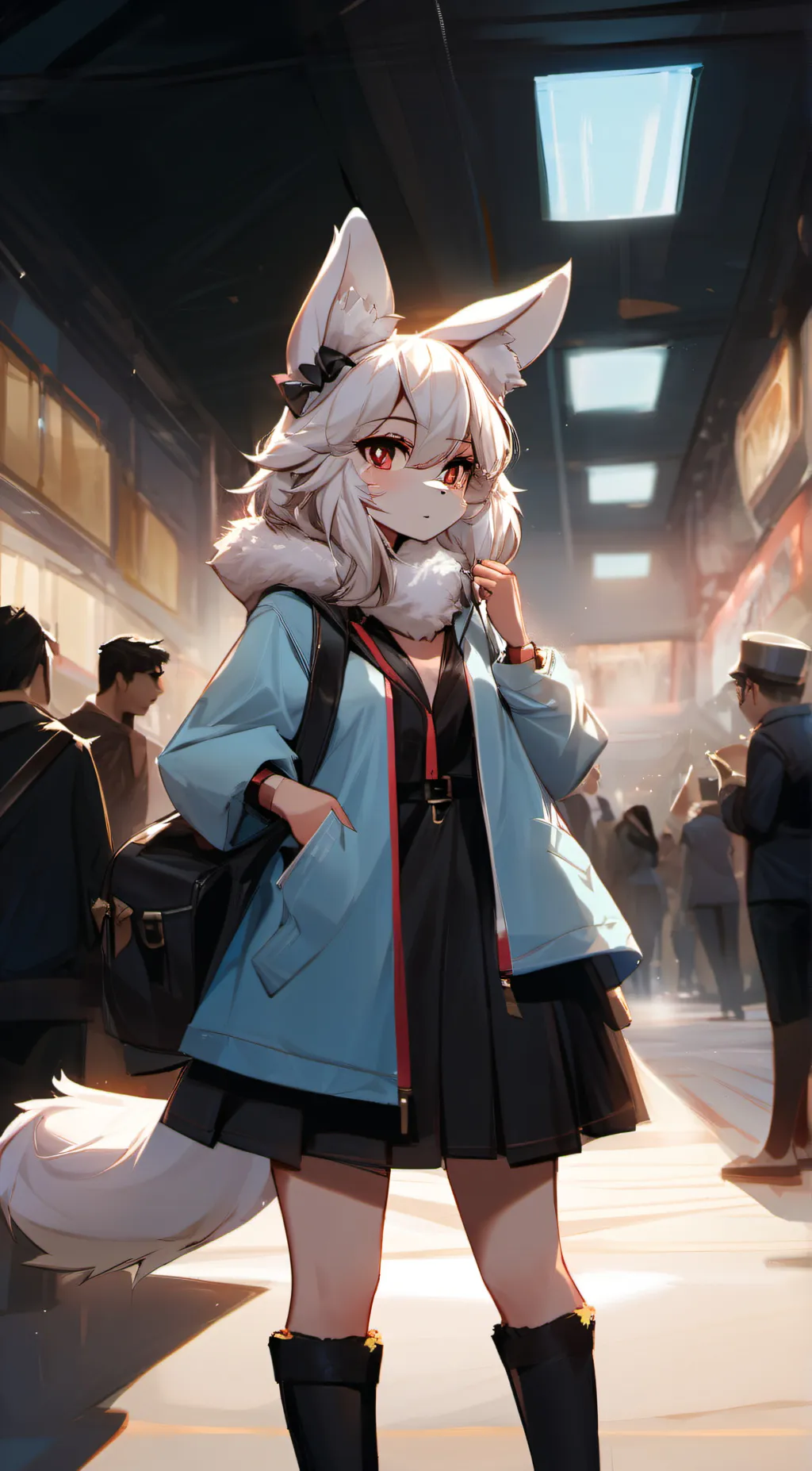 ai character: Lori. background