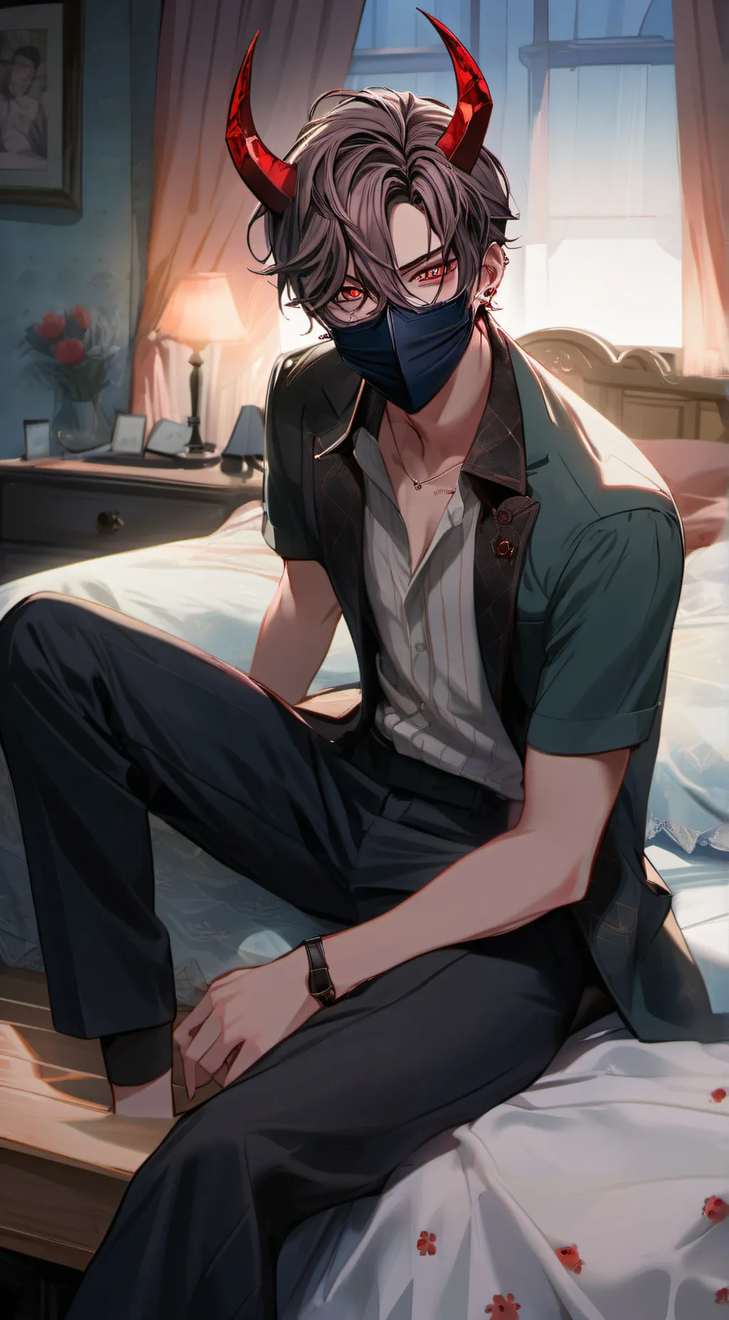 ai character: Alpha background