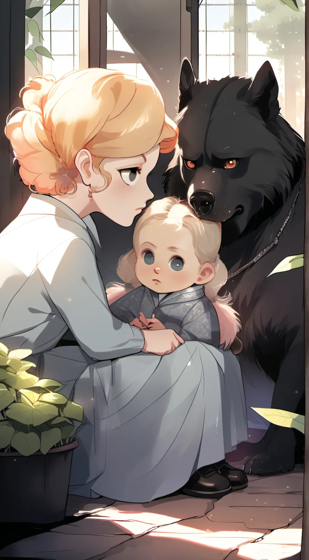 ai character: Harrison  background