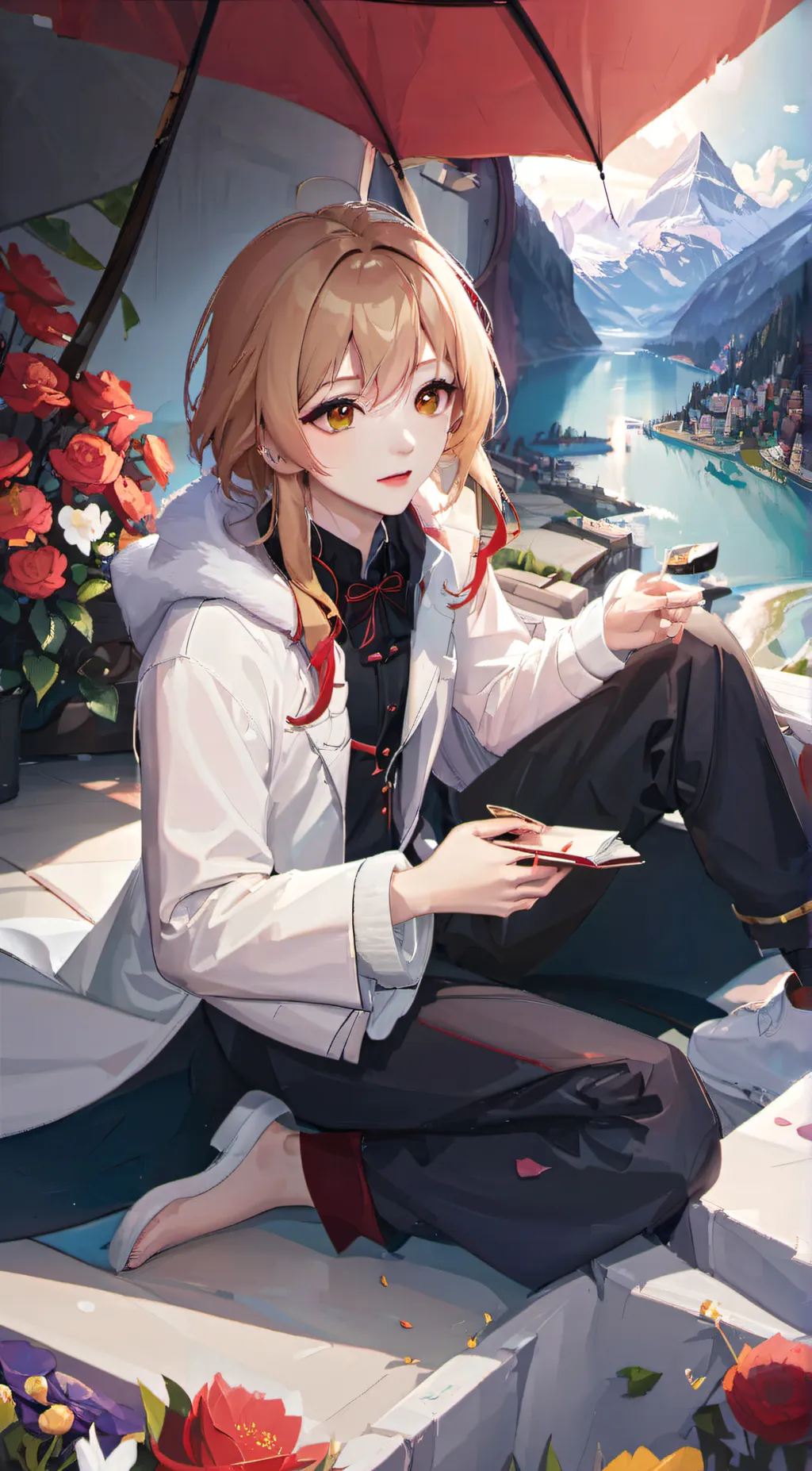 ai character: Aria background