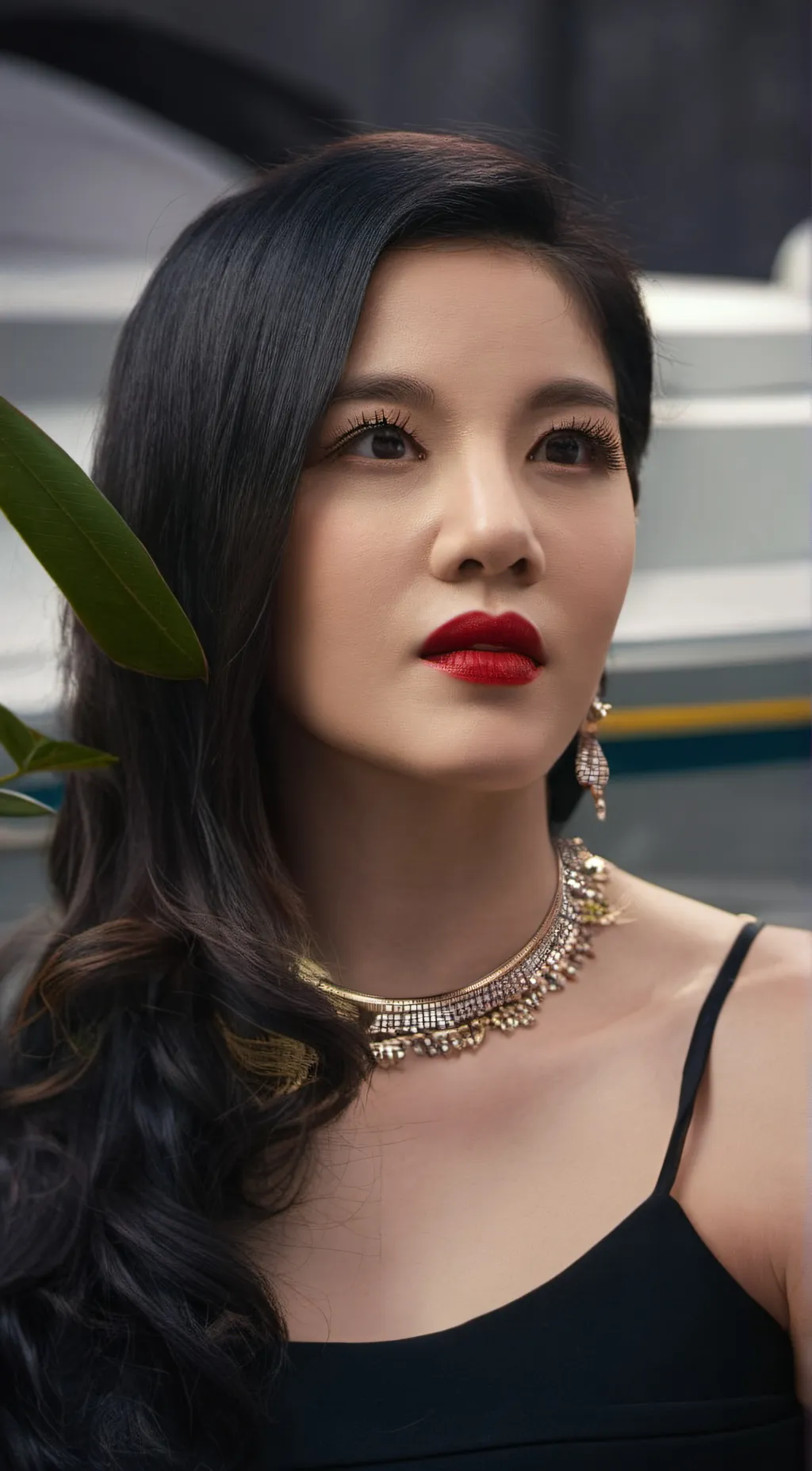 ai character: AMELIA HEALD background