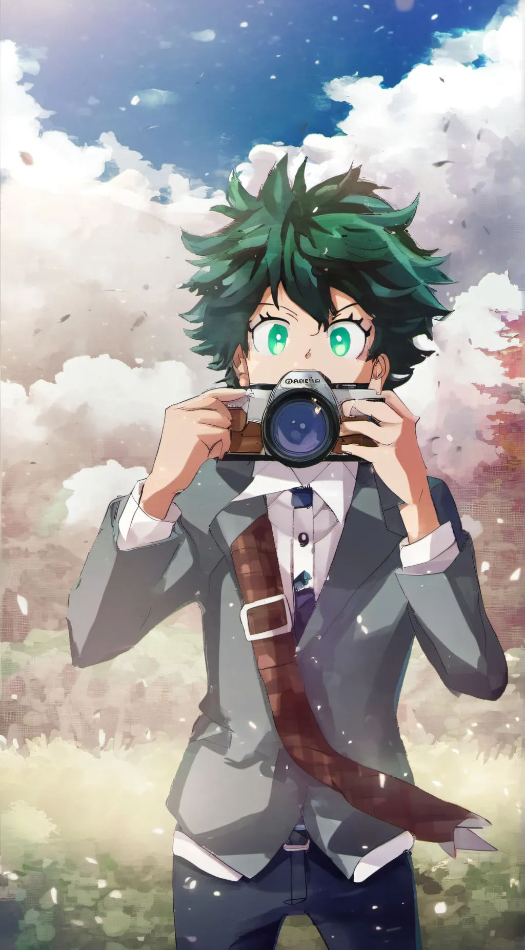 ai character: deku background