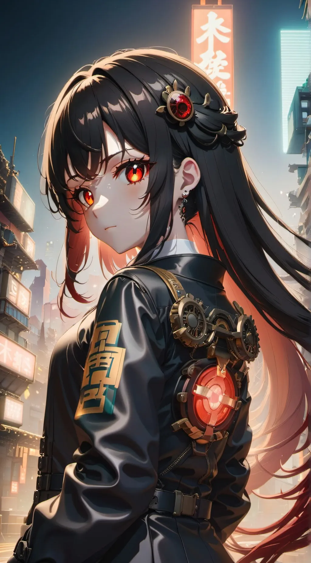 ai character: Jade background