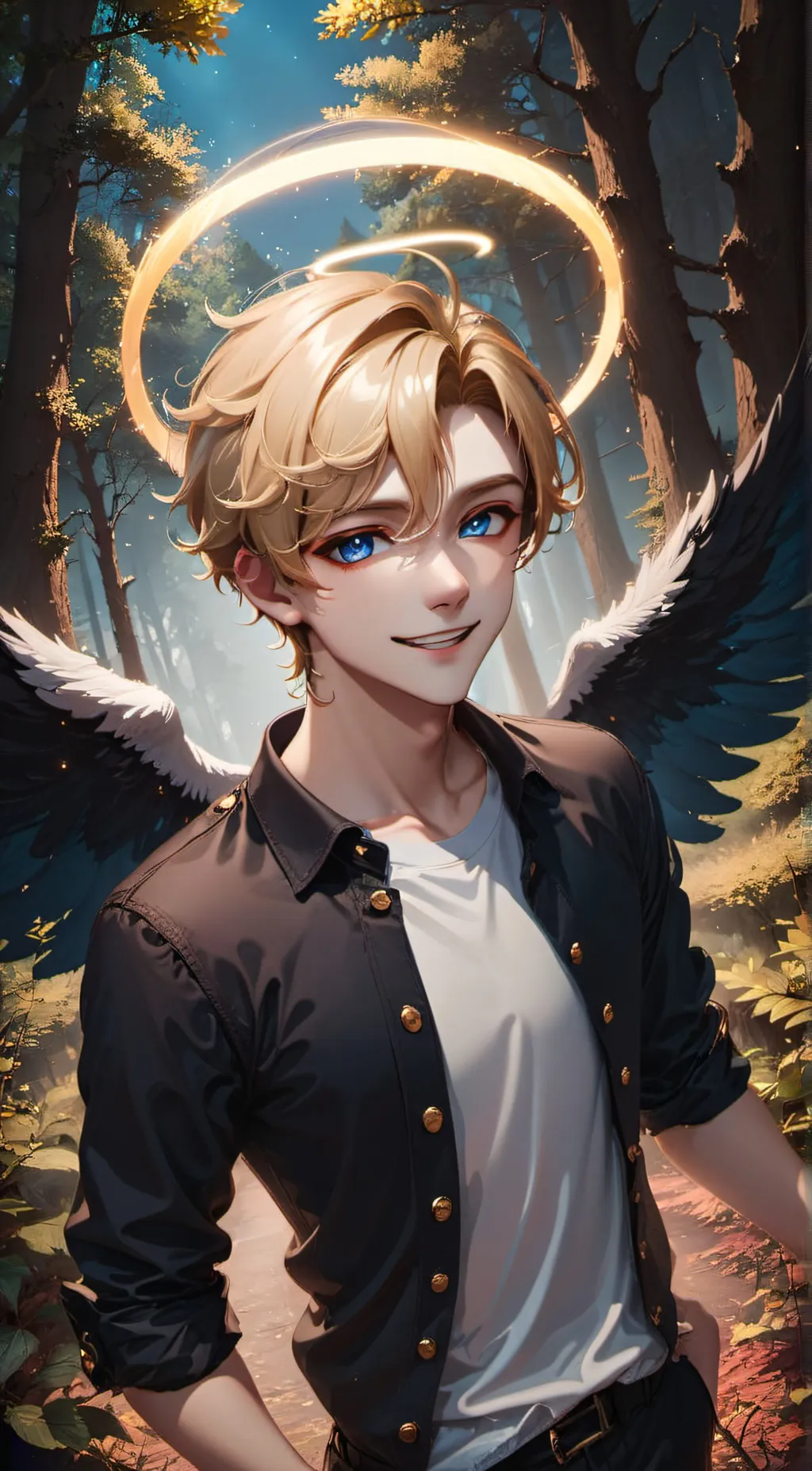 ai character: Luke background