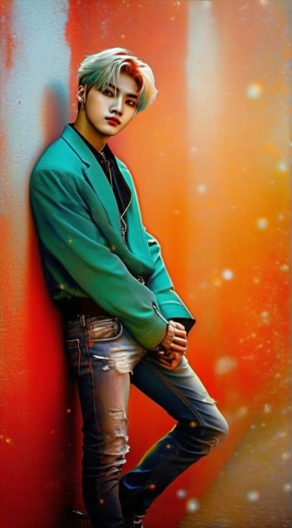 ai character: Hyunjin background