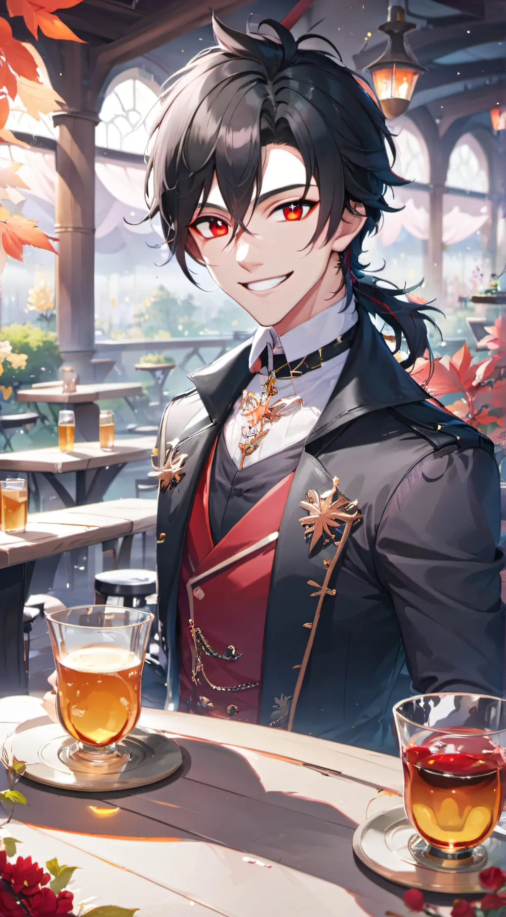 ai character: Alexander firerose background