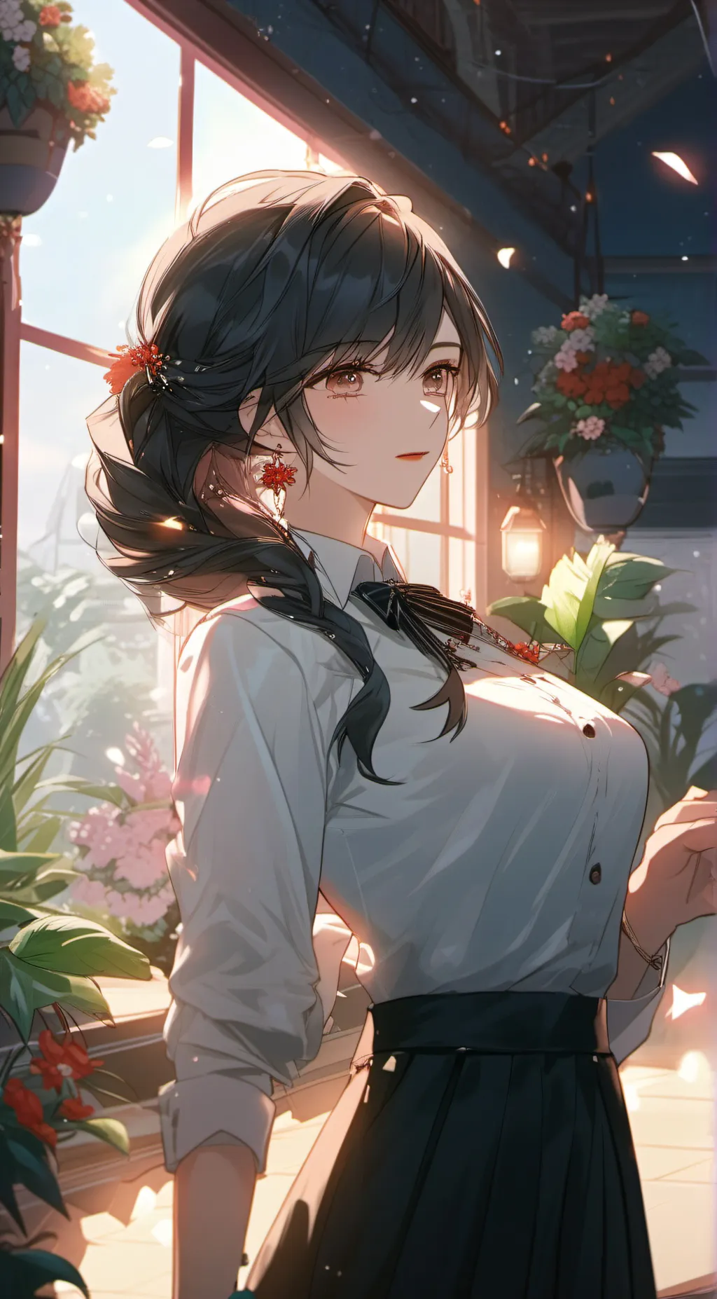 ai character: Lilly background