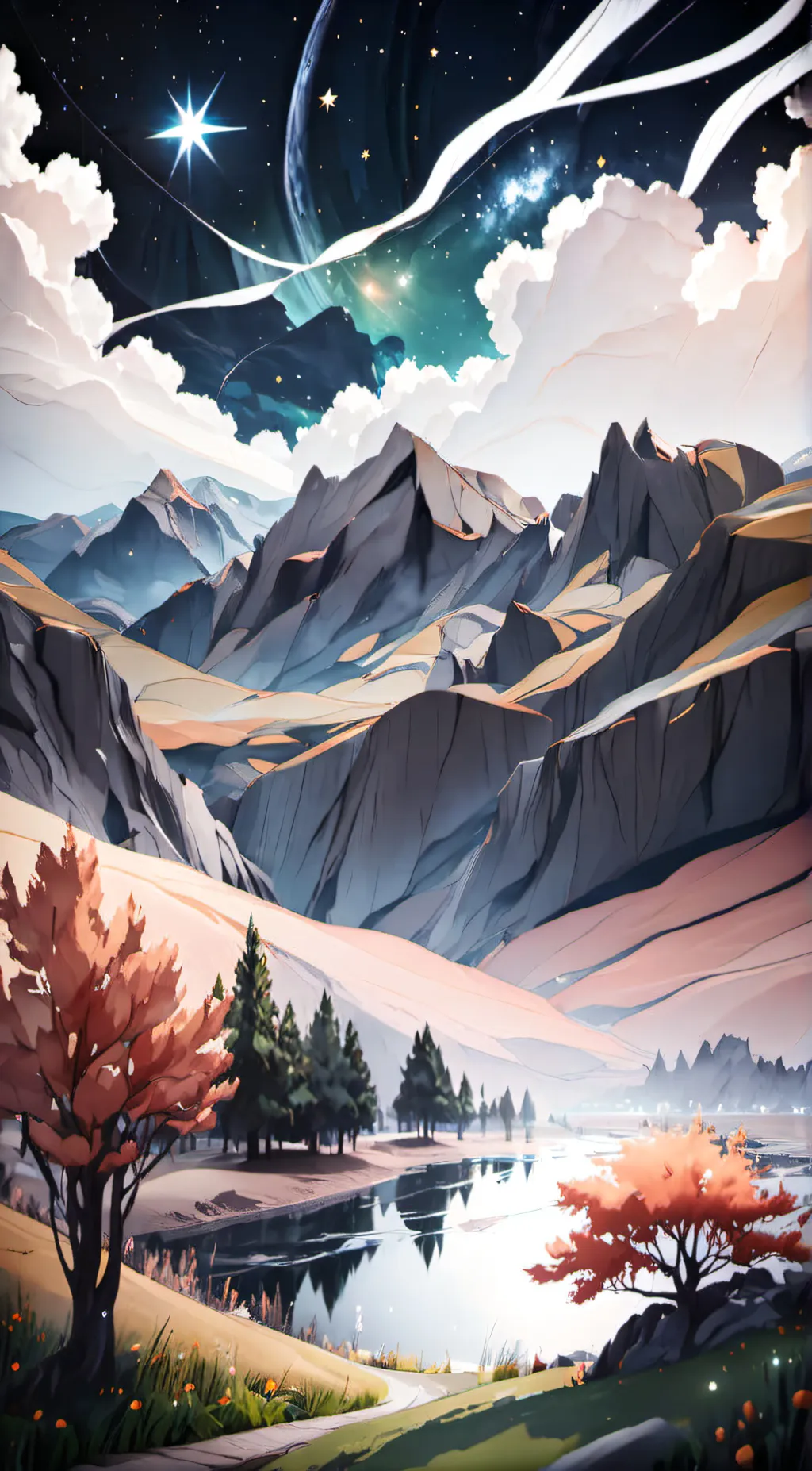 ai character: the chill spot background