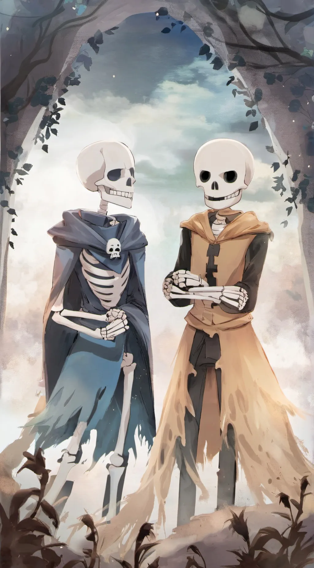 ai character: Dream & Nightmare  background