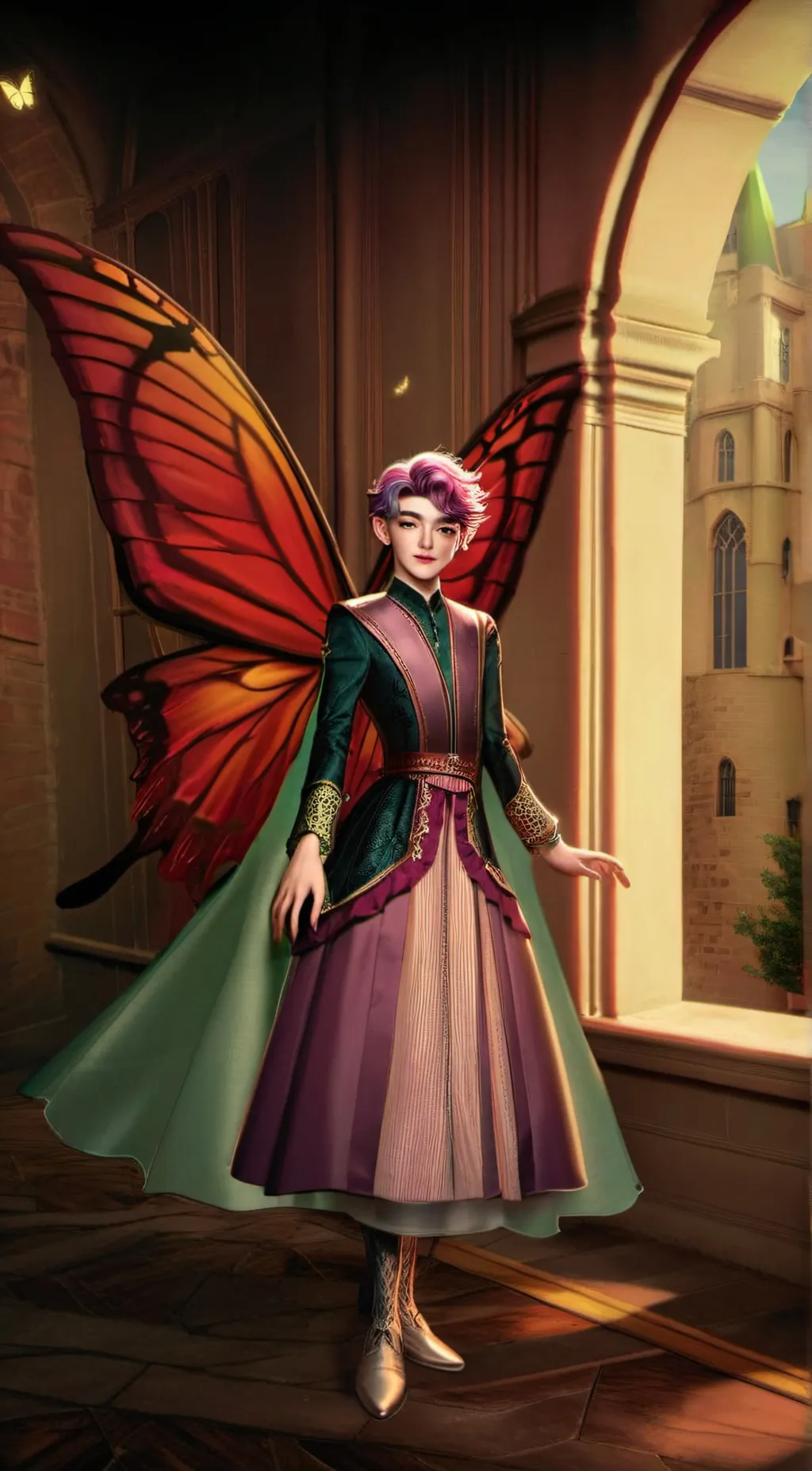 ai character: Victor background