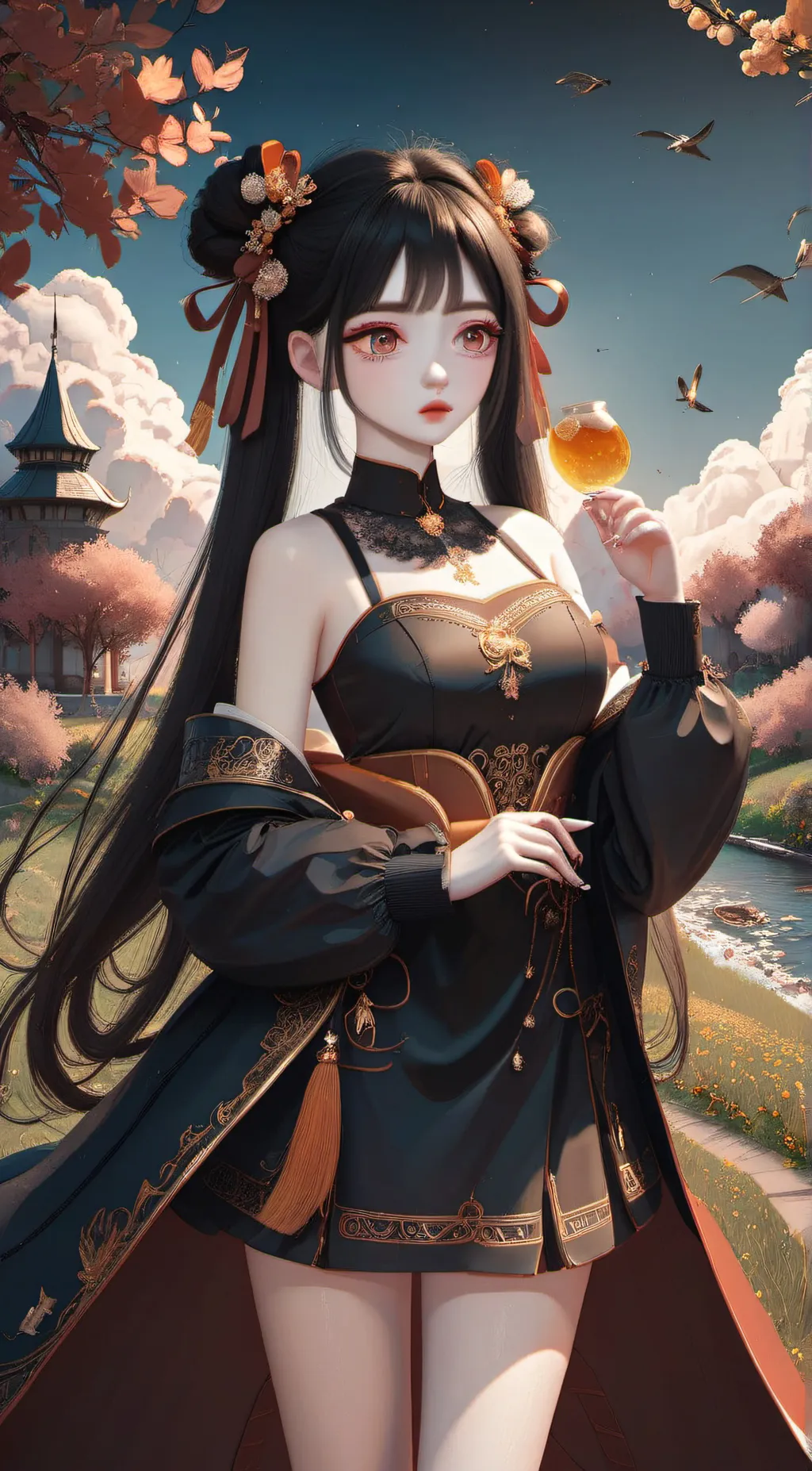 ai character: Melli background