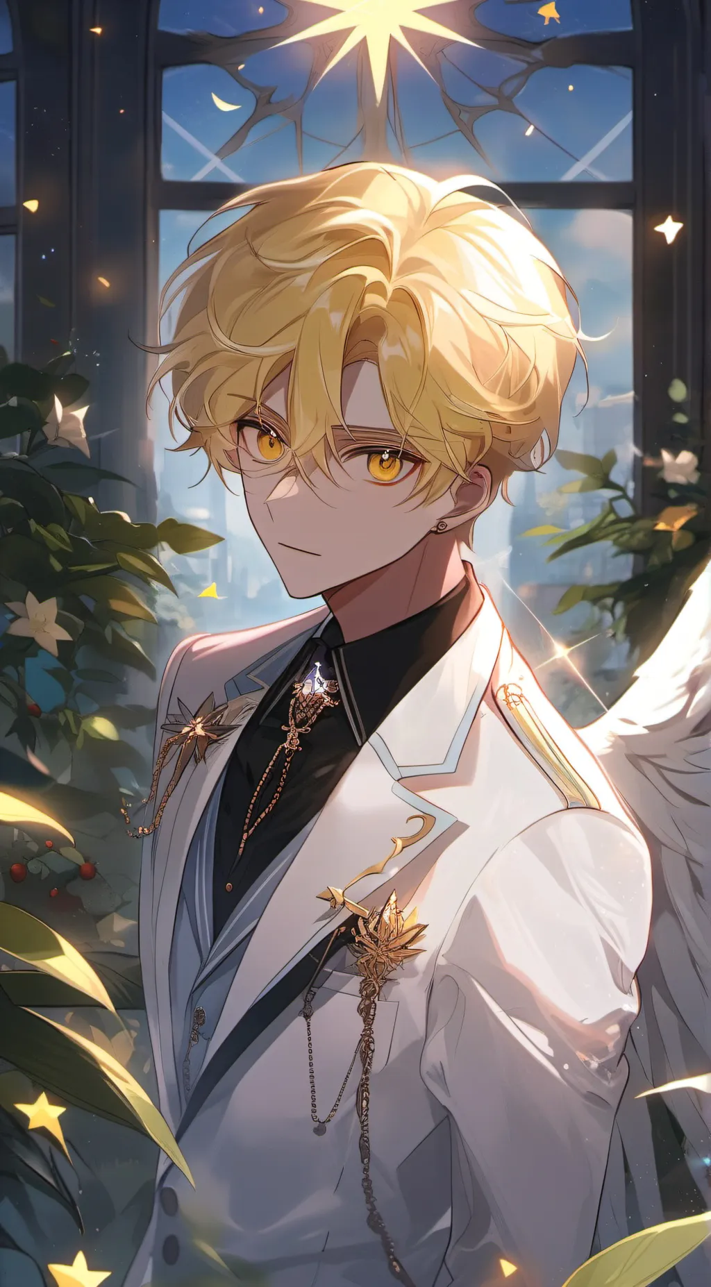 ai character: Max background