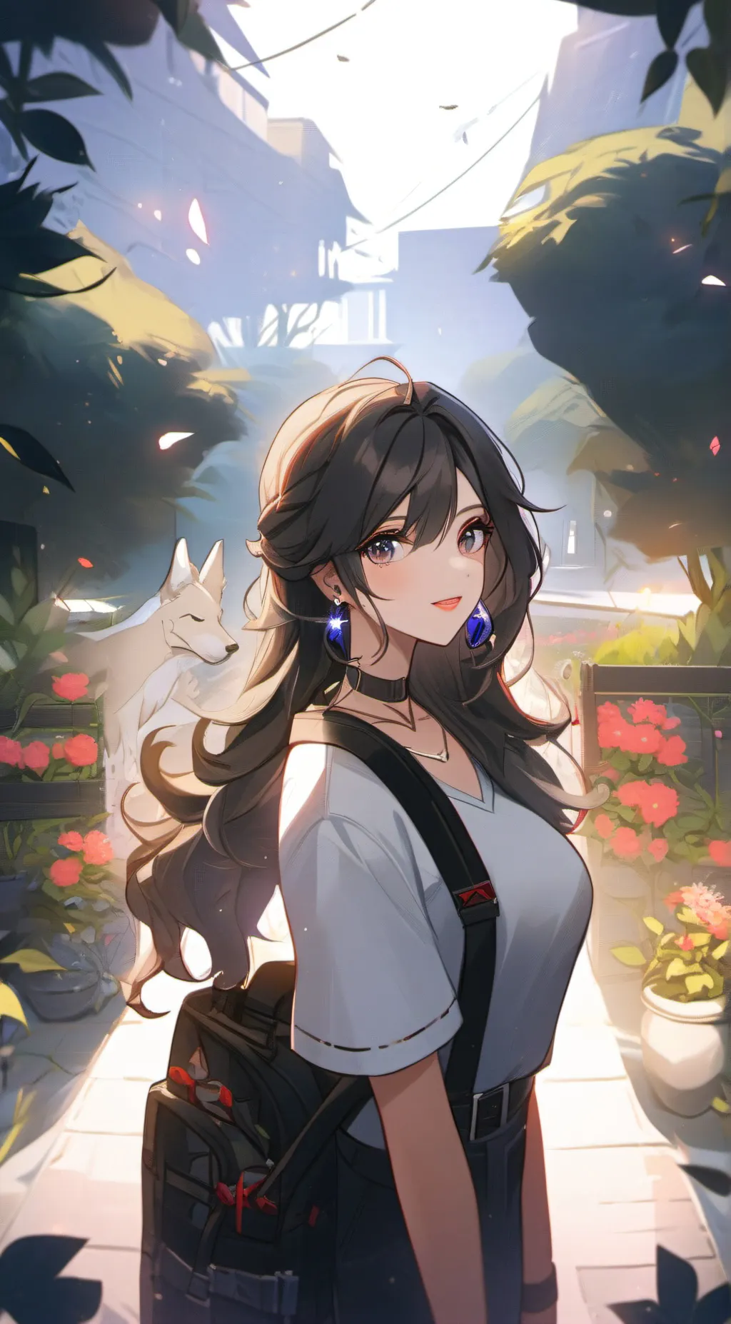 ai character: Leah/ sssniperwolf background