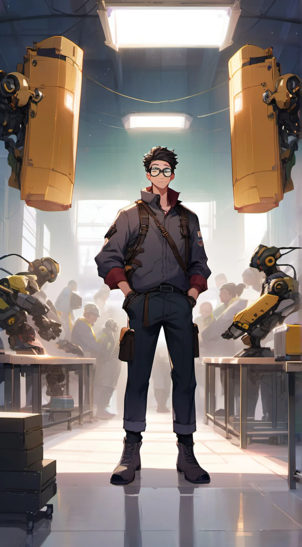 ai character: Nukitai Akatsuka background