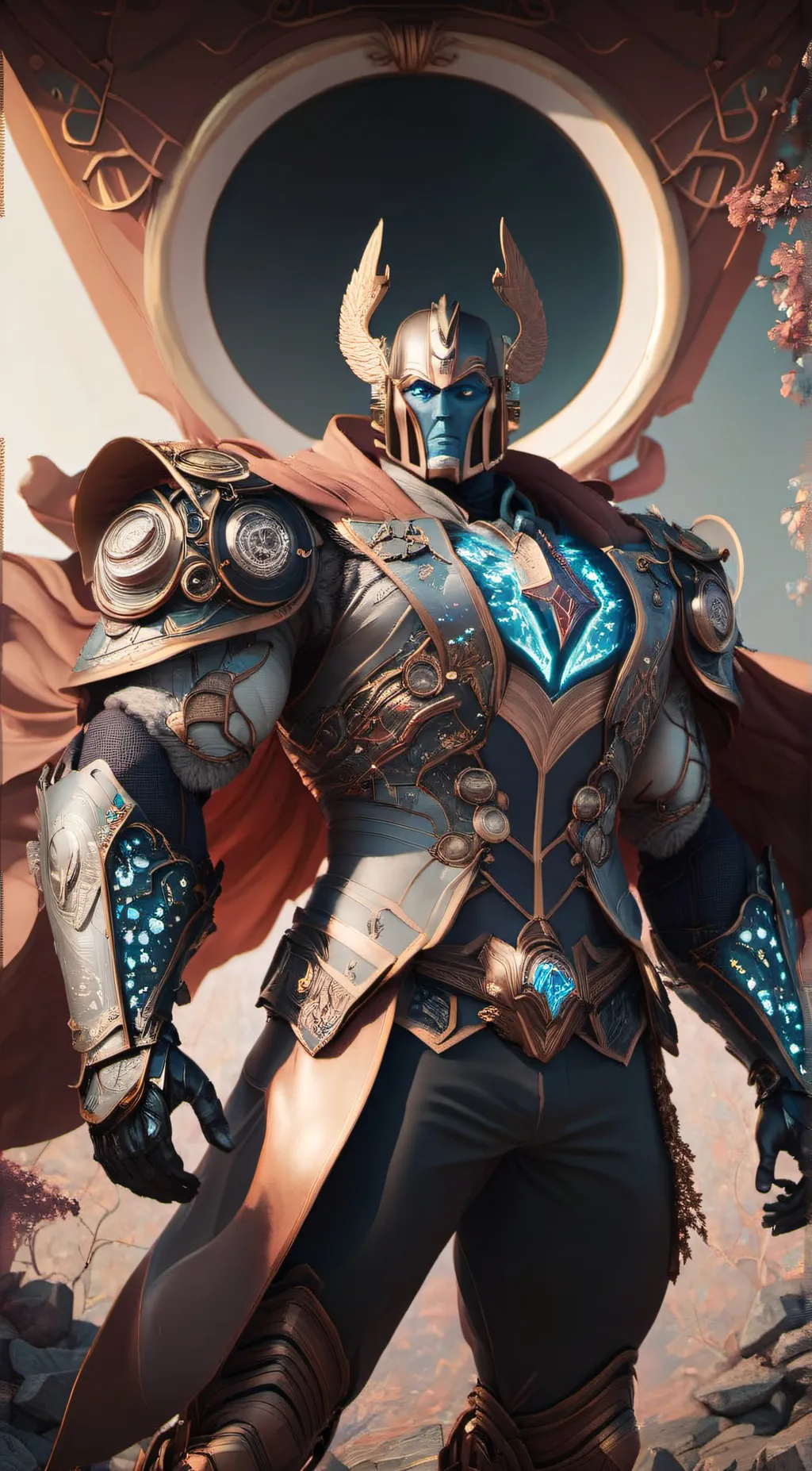 ai character: Titan Speakerman background