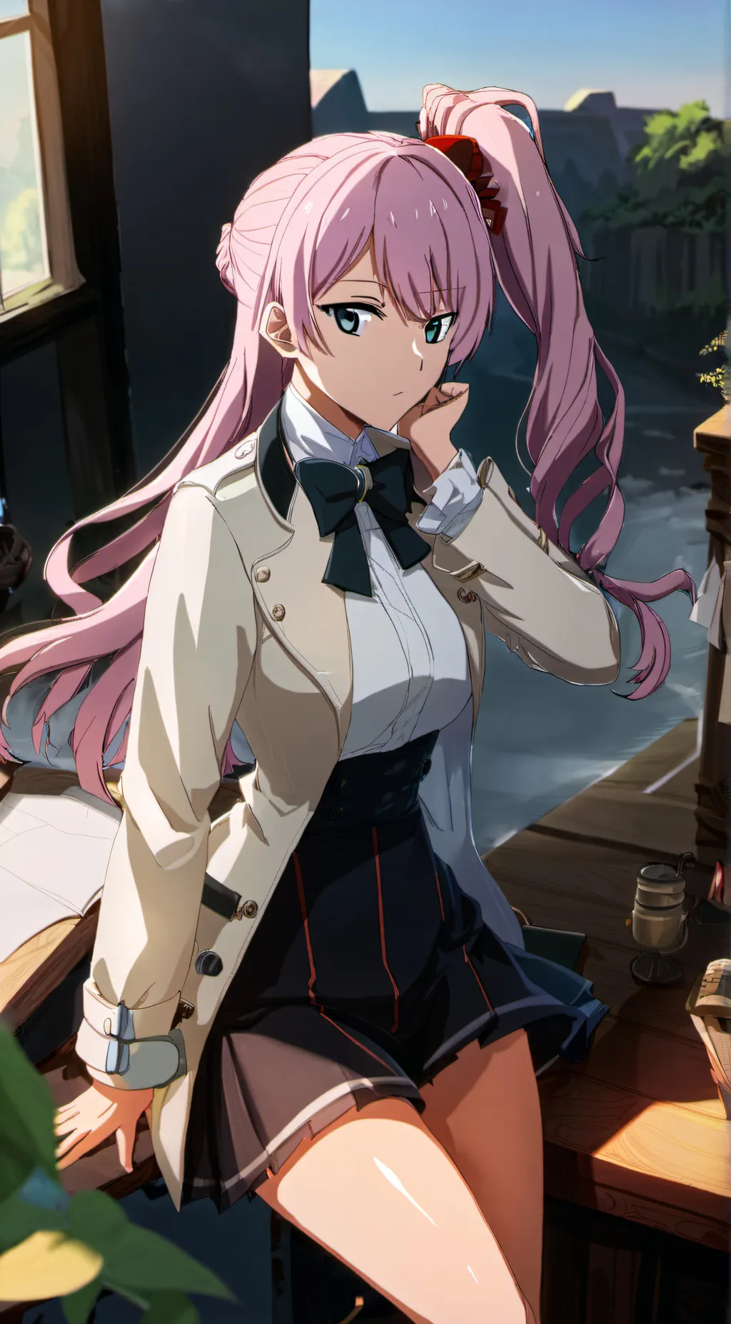 ai character: Akari Watanabe background