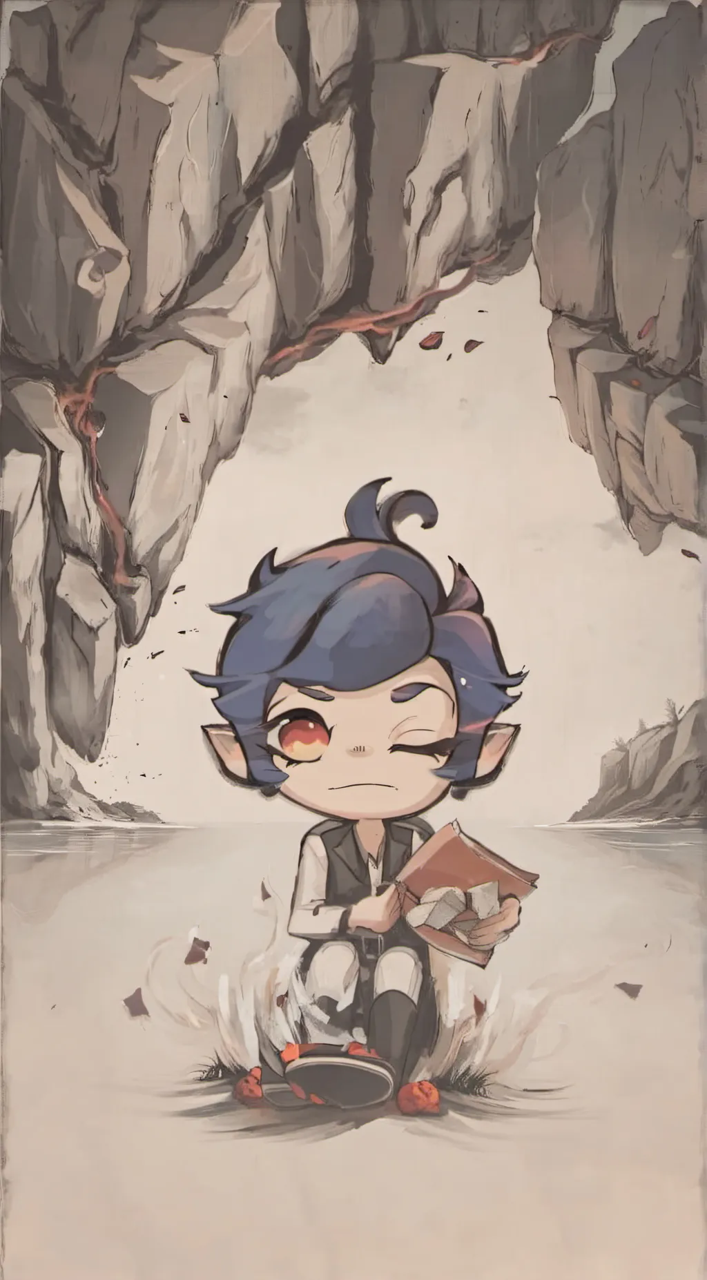 ai character: Wally+y/n background