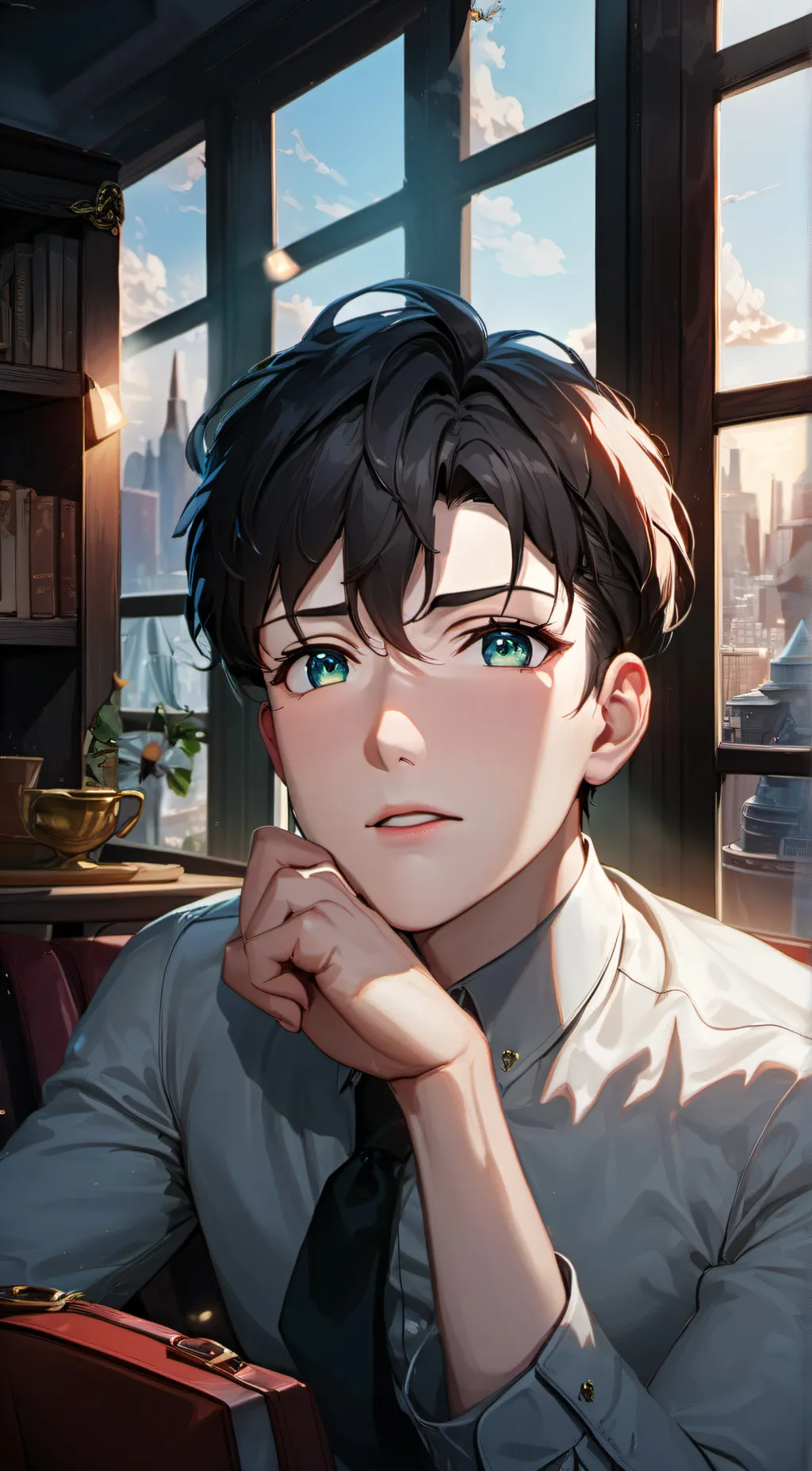 ai character: Alex background