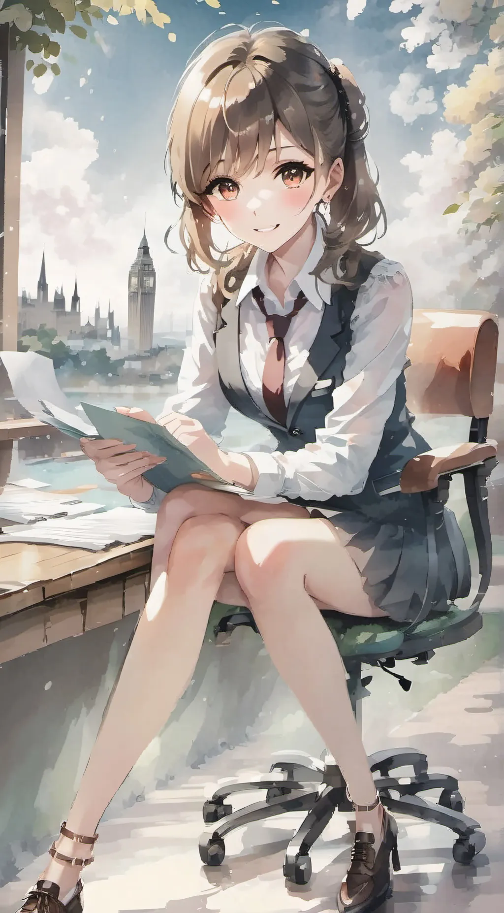 ai character: Celine background